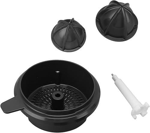 Miniatura 6 de Kit de colador de prensa naranja exprimidor de jugo, piezas de máquina exprimidora de jugo portátil para Thermomix Juicing Strainer Basket con cono