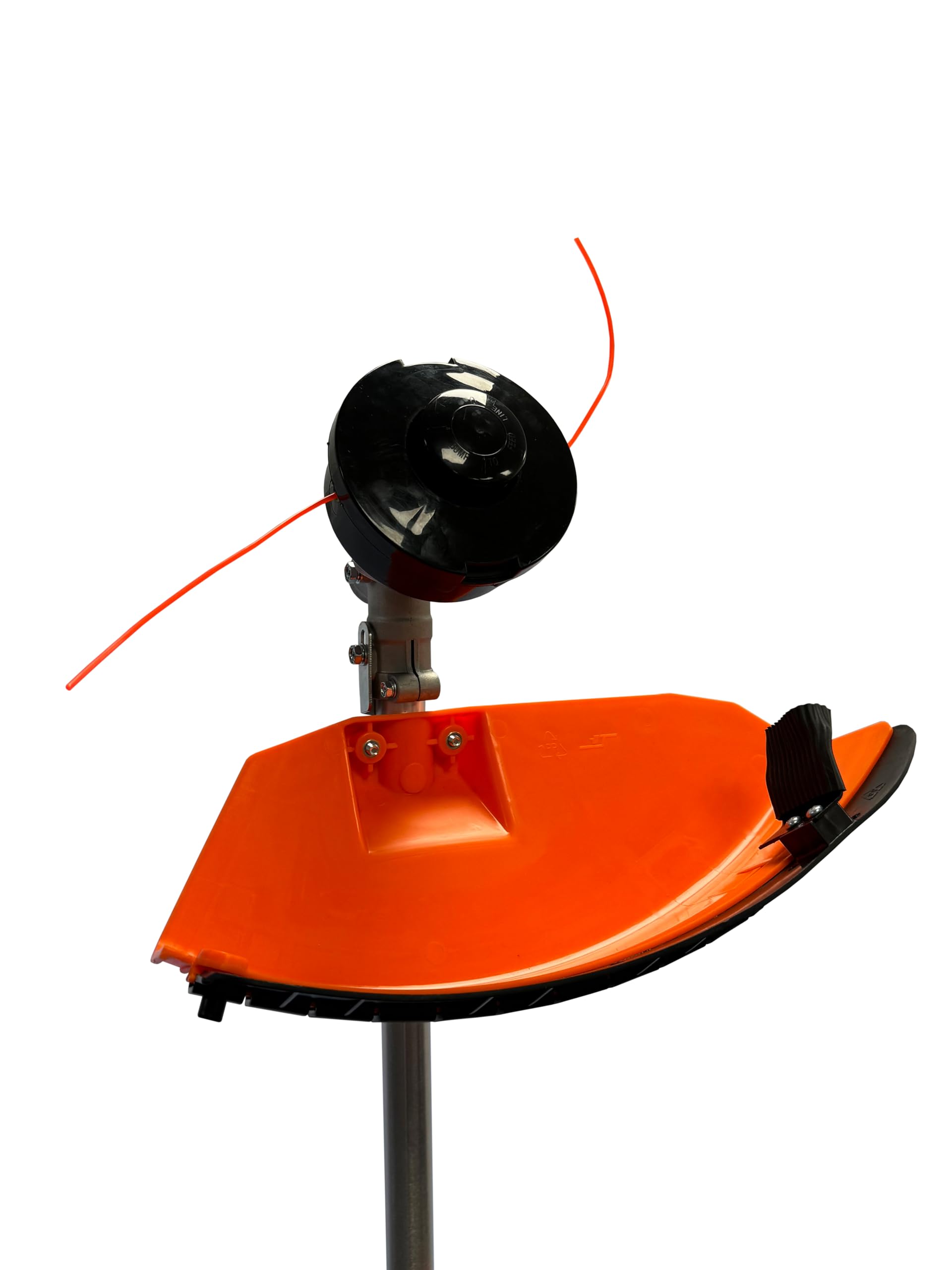 Desbrozadora Crossfer con motor de gasolina de 2 CV de 52 cm³, 3 cuchillas + 1 mango de doble cabezal de hilo
