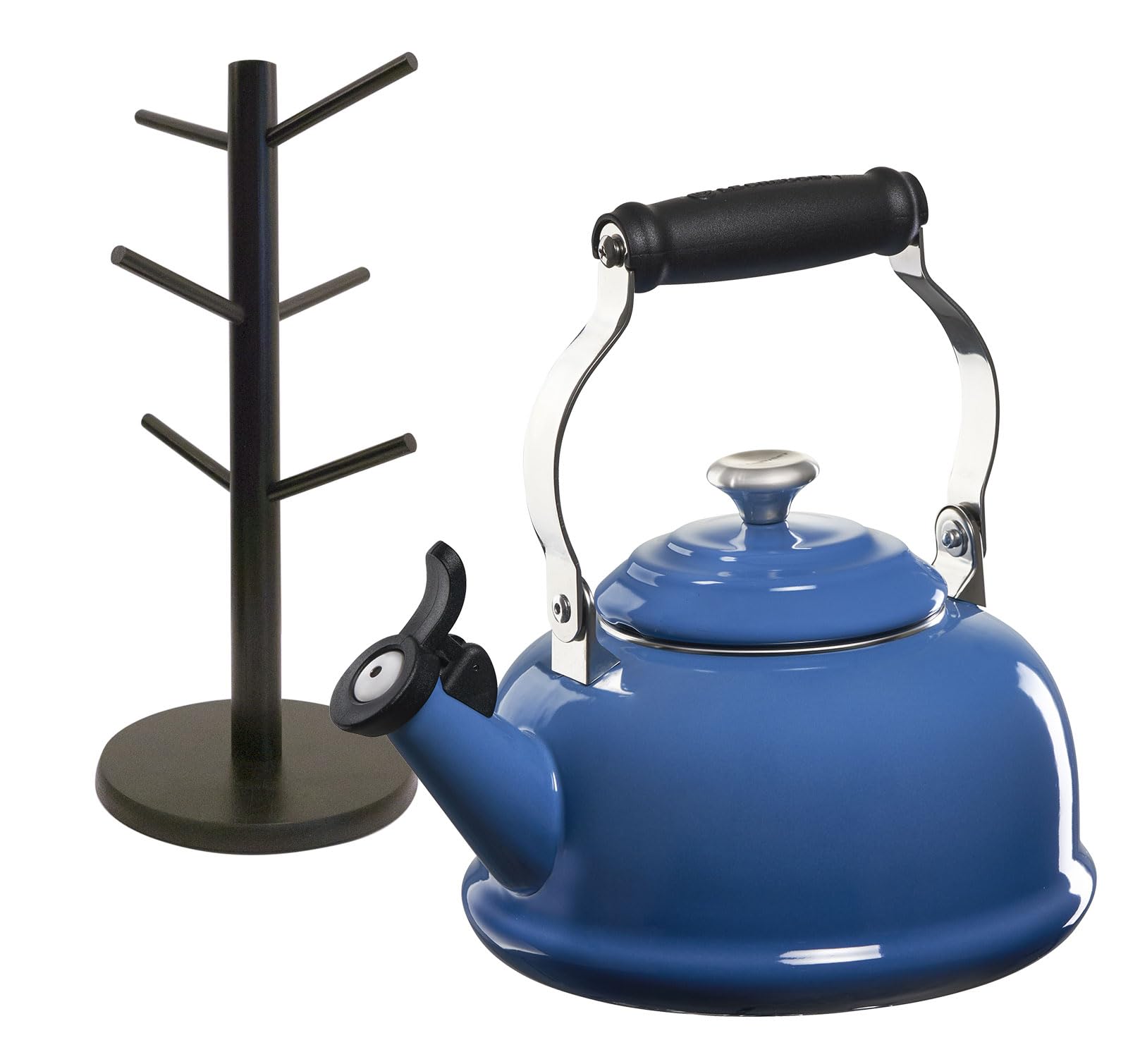 エターナル・ブルーページ Juliet- c♡nstance Amazon.com: Le Creuset 1.7qt Kettle & divvi! 6-Cup Mug Tree Bundle