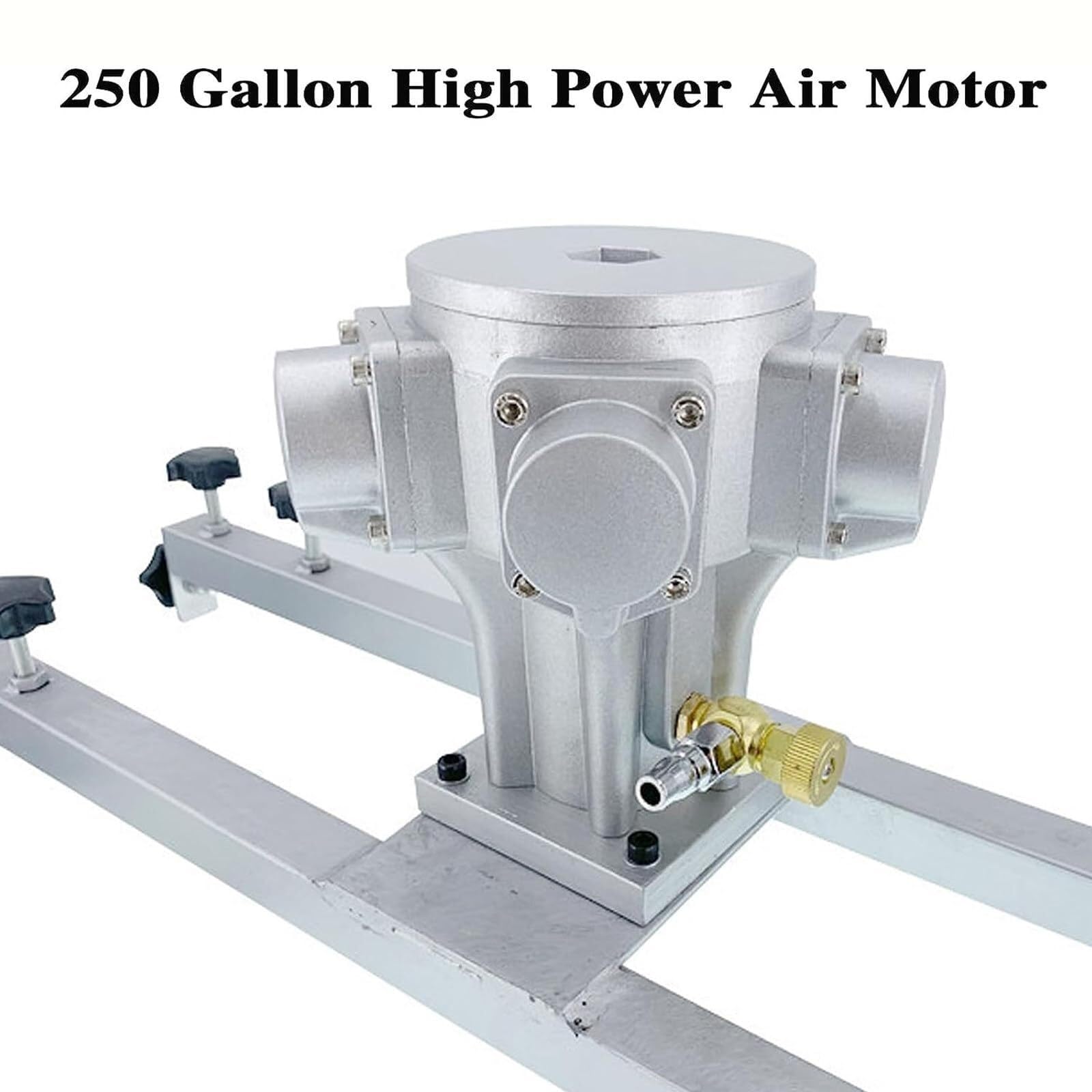 Miscelatore pneumatico 3/4HP, Macchina miscelatore serbatoio 1000L, Agitatore di vernice, elica pieghevole, con gancio di supporto, per materiali di rivestimento di vernice Agitatore dissolvente