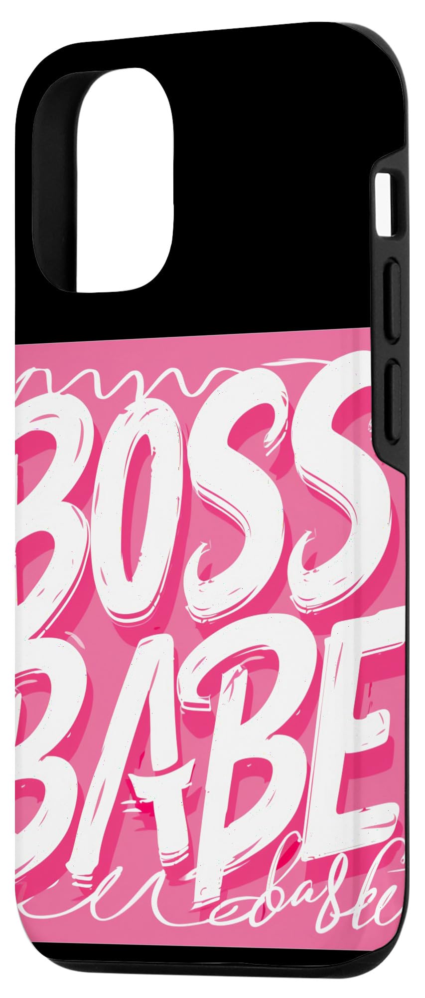 Nice pink Boss Babe Speech Case for iPhone 15 - Image 2