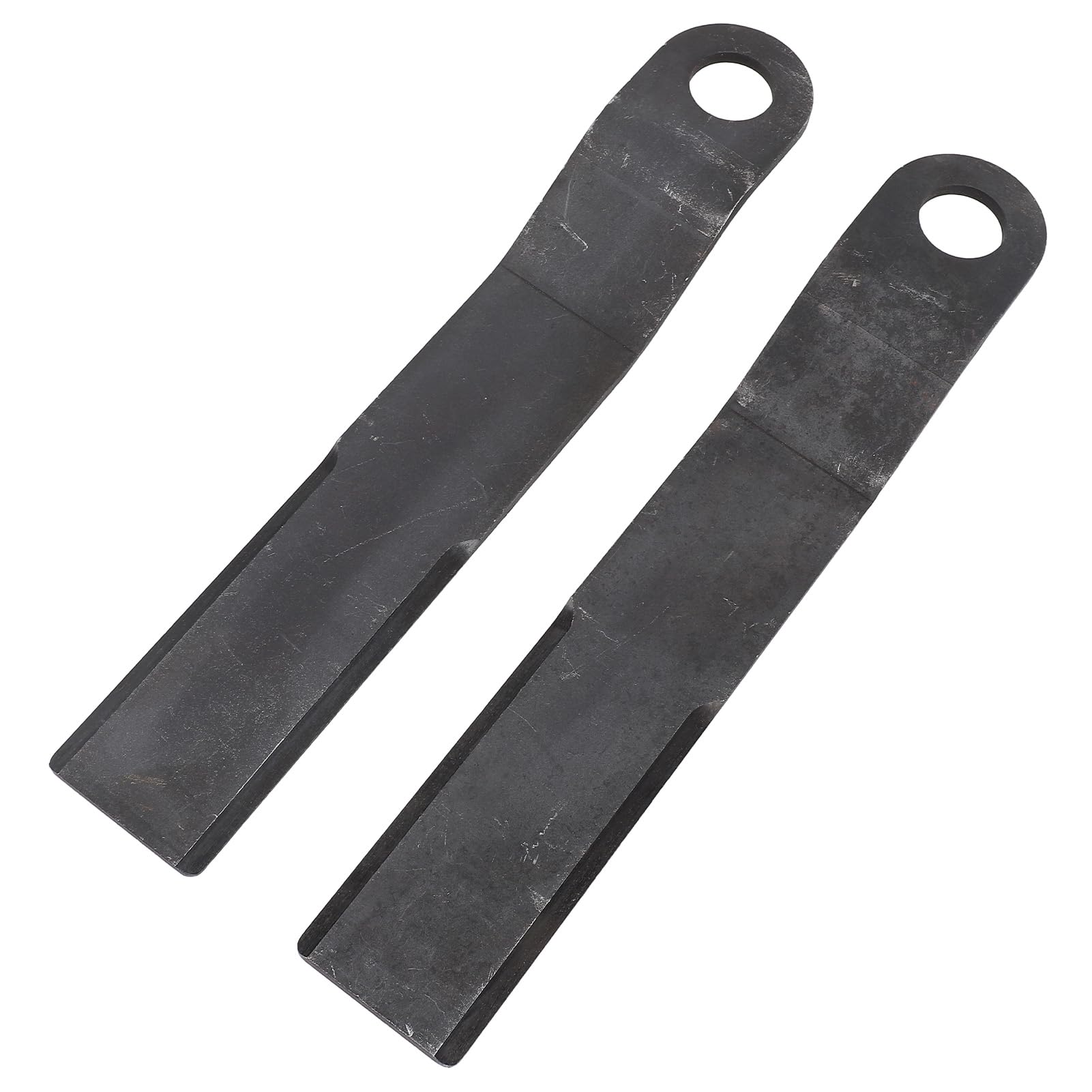 KIMISS Cuchillas de repuesto para cortacésped, cuchillas de acero AR400 de 2 3/8 pulgadas para ASV, Case, Cat con herramientas, minipalas, minipalas, minipalas de orugas