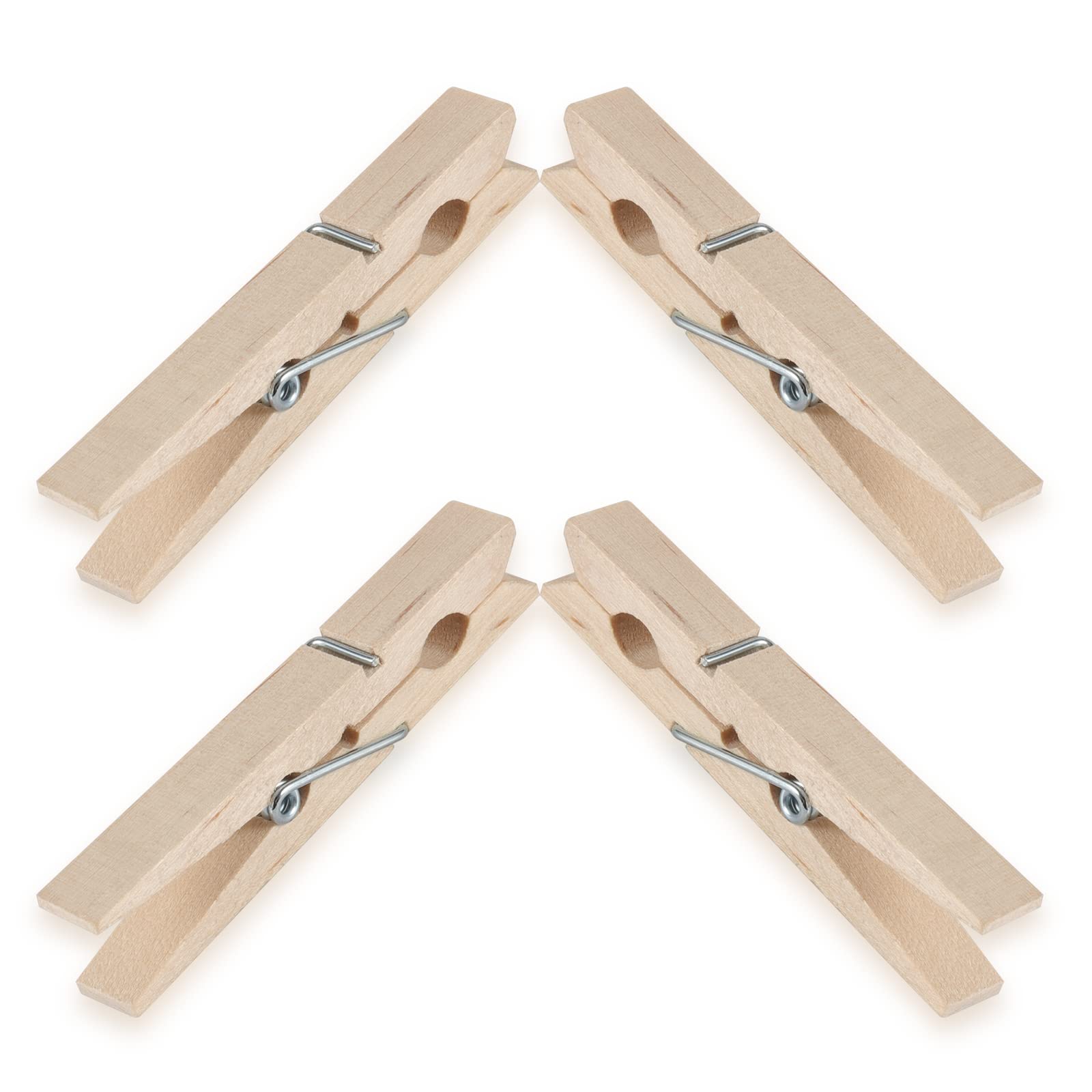 Hangerworld 24 Mollette in Legno per Bucato Bricolage e Hobbistica Modello Dolly