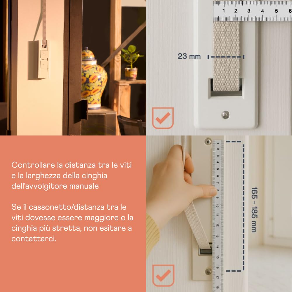 Home Pilot - Avvolgitore da incasso smart Pure per il comando di tapparelle. Tapparelle smart | Montaggio rapido – 10122345