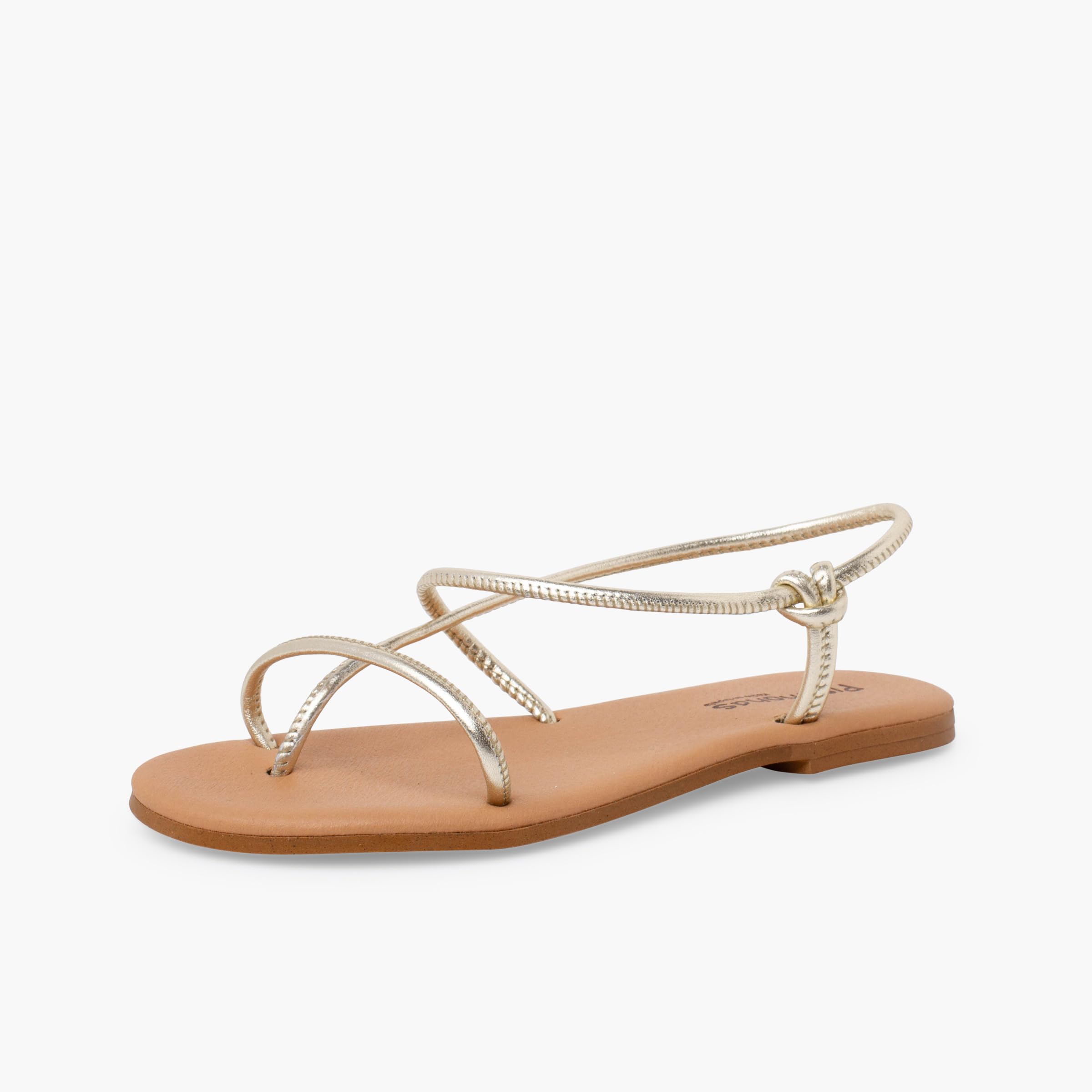 Pisamonas Sandalias Tiras Tubulares Planta Acolchada