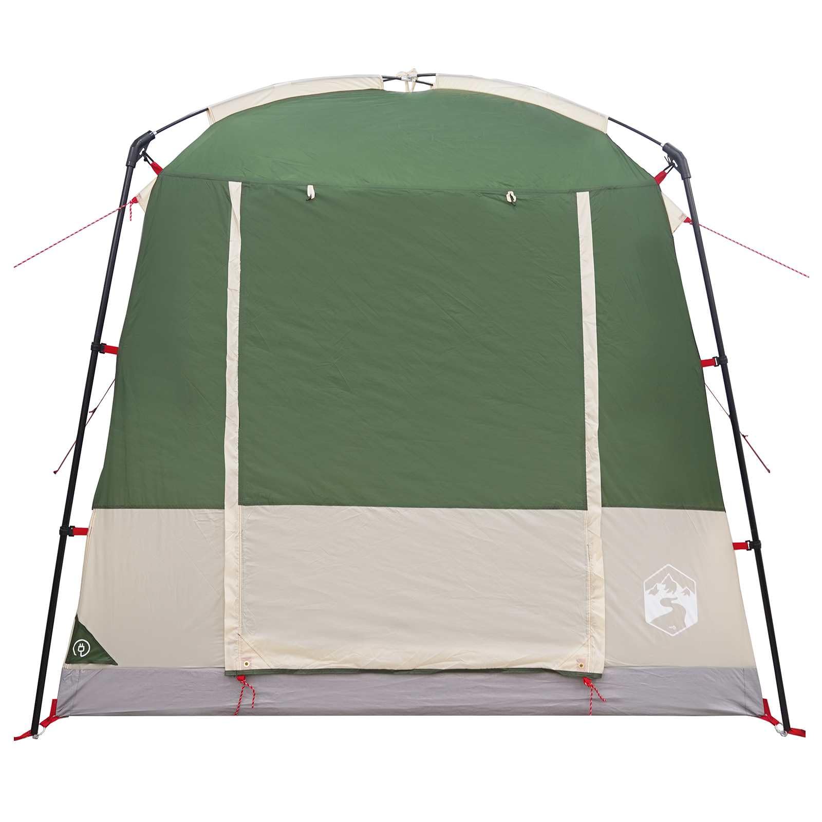 Tenda Party 4 Persona Verde Poliestere 185T con Rivestimento PU