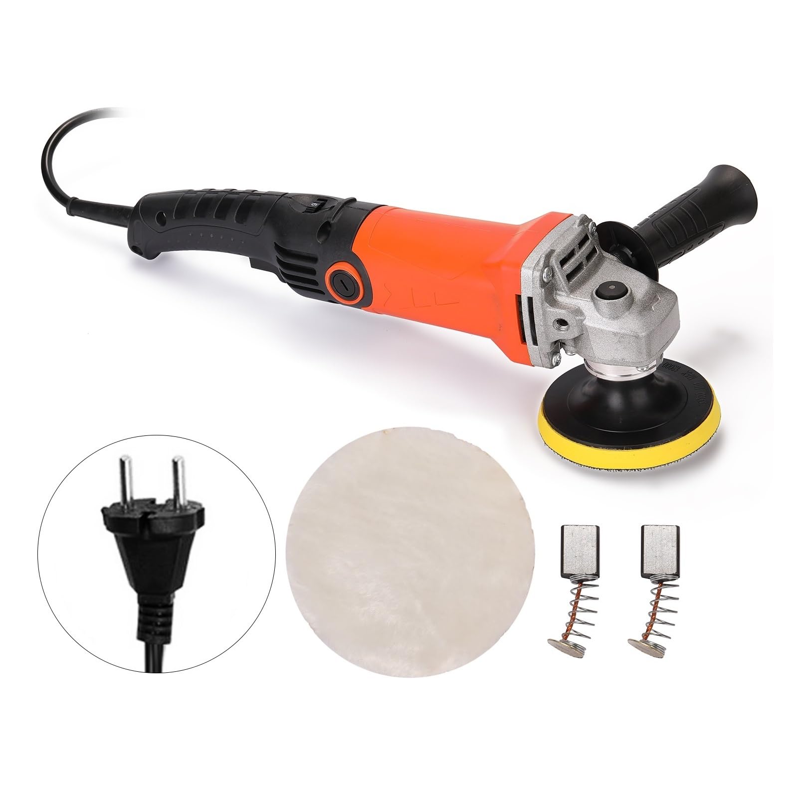 1200W polerka elektryczna 8000RPM regulowana prędkość woskowanie samochodu polerka meble samochodowe DIY szlifowanie narzędzie do polerowania(Type 1)
