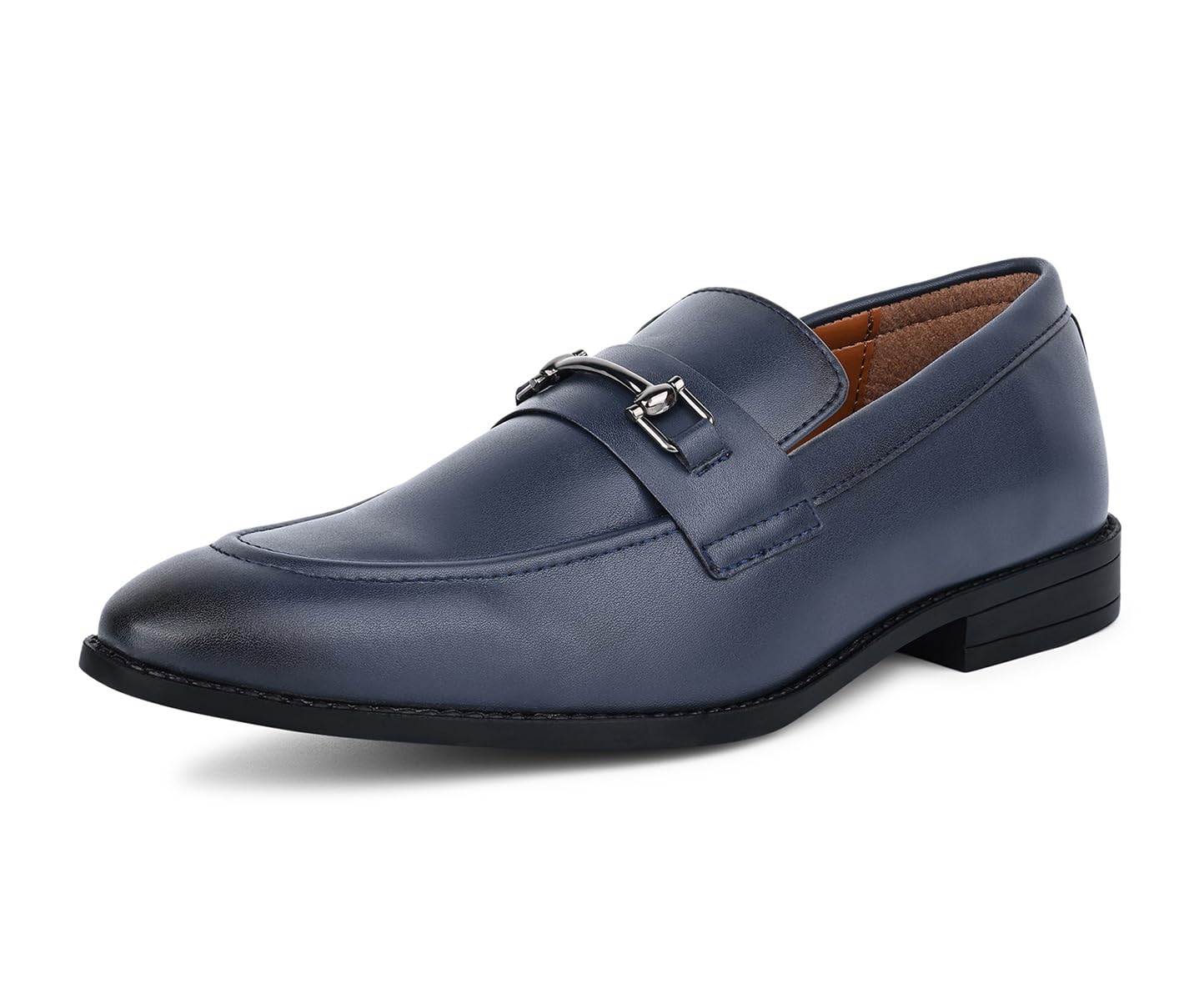 LOUIS STITCH Loafers Formal Shoes for Men |Slip-On Moccasins with Buckle | Ideal for Business, Casual, Parties | Solid Blue | UK Size 9 (LSRGMCAB) (B0DC47BSBS) Amazon Price History, Amazon Price Tracker