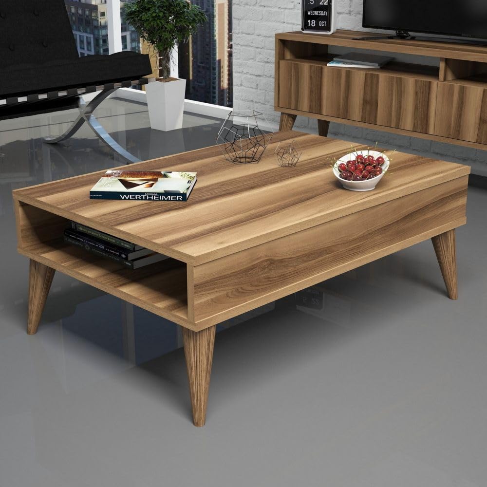 UW UrbanWood Sheesham Wood Coffee Table with Shelf Storage for Living Room Home Office Balcony Wooden Teapoy Solid Wood Center Tea Table (Natural Finish) (B0CWV47J3R) Amazon Price History, Amazon Price Tracker