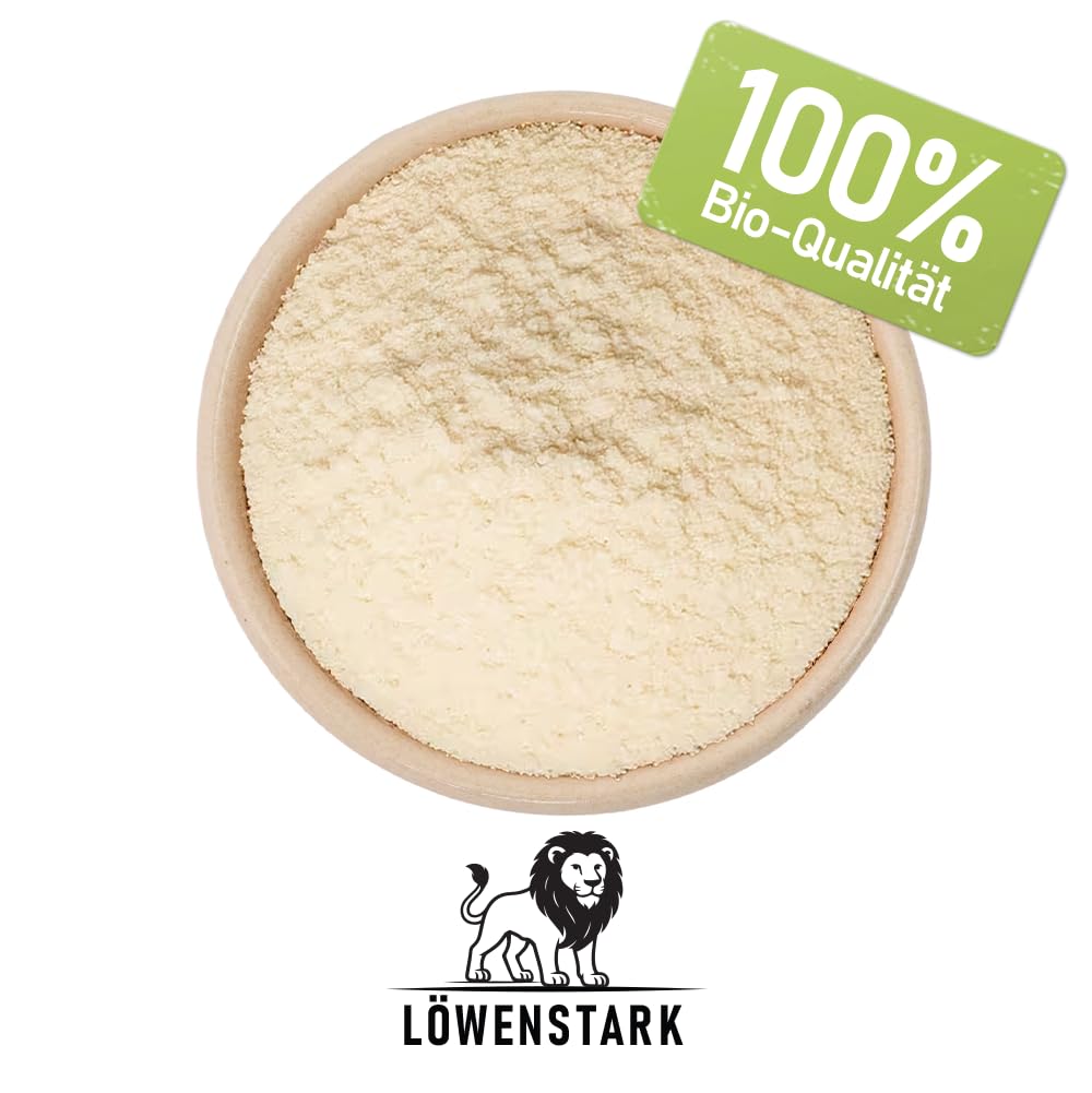 BIO-Flohsamenschalen gemahlen 1 kg, ballaststoffreiches Flohsamenschalenpulver, fein gemahlenes Flohsamenschalenmehl, Psyllium Husk Powder, glutenfrei & vegan