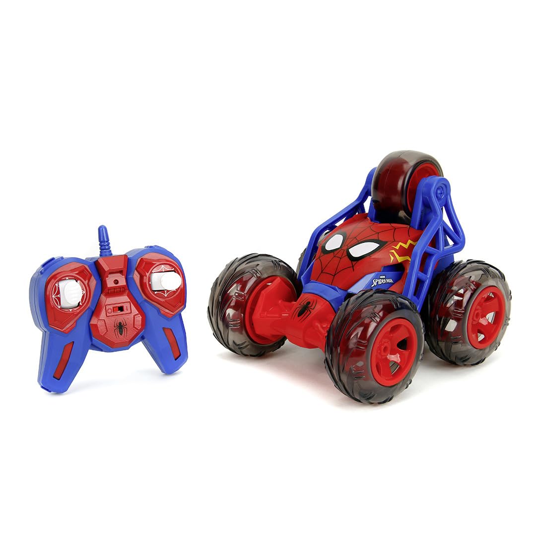 Jada 203225001 RC Spider-Man Pojazd kaskad.;18 cm