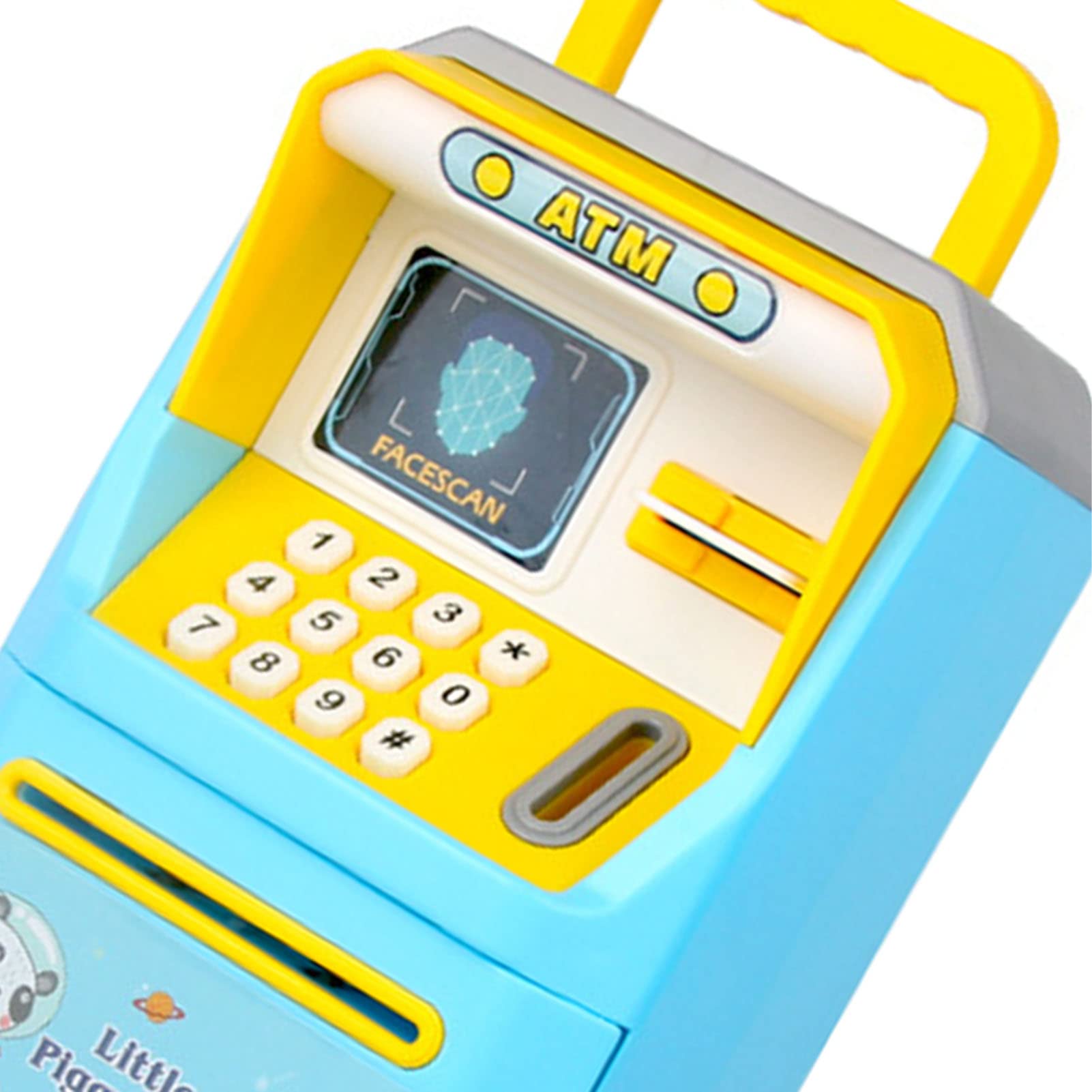 ミニ銀行ATM 貯金箱 スマート電子貯金箱 お札 コイン 自動巻き込 暗号開け 現金コイン収納 保存貯金箱 ミニATM電子貯金箱 電 Amazon |  ミニ銀行ATM 貯金箱 スマート電子貯金箱 お札 コイン 自動巻き込 暗号開け 現金コイン収納 保存貯金箱 ミニATM電子貯金箱 電子コイン ...