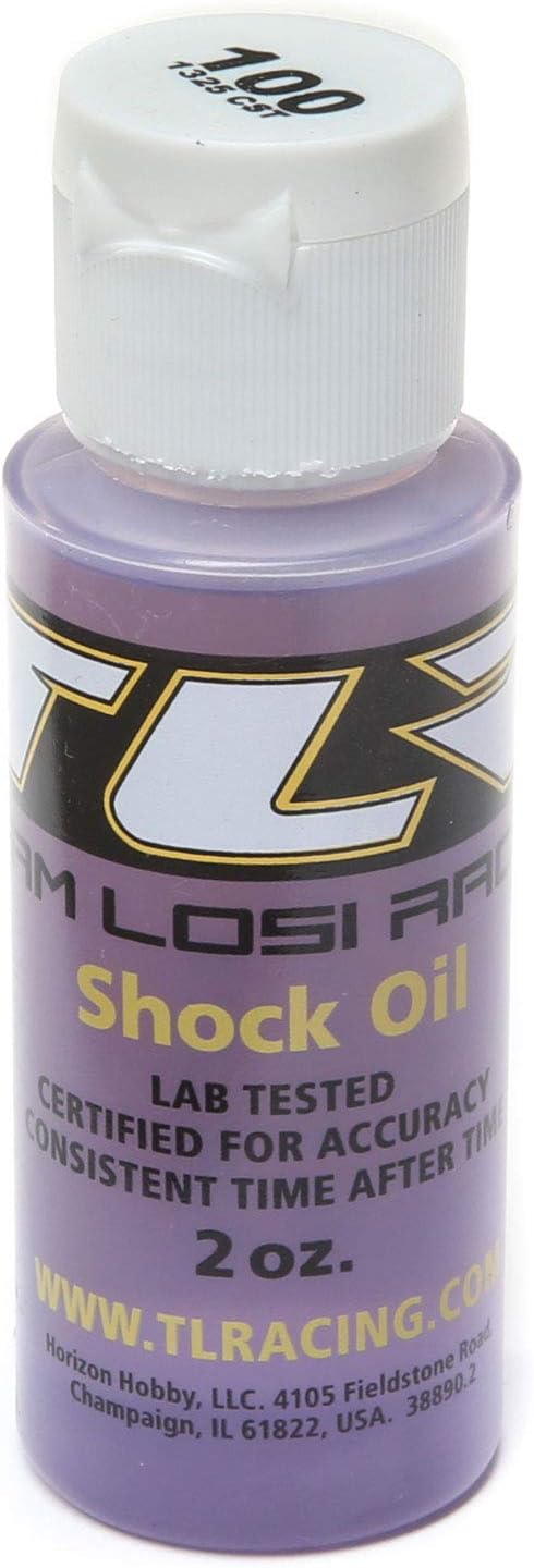 TEAM LOSI RACING Silicone Shock Oil 100WT 1325CST 2OZ TLR74018 Electric Car/Truck Option Parts