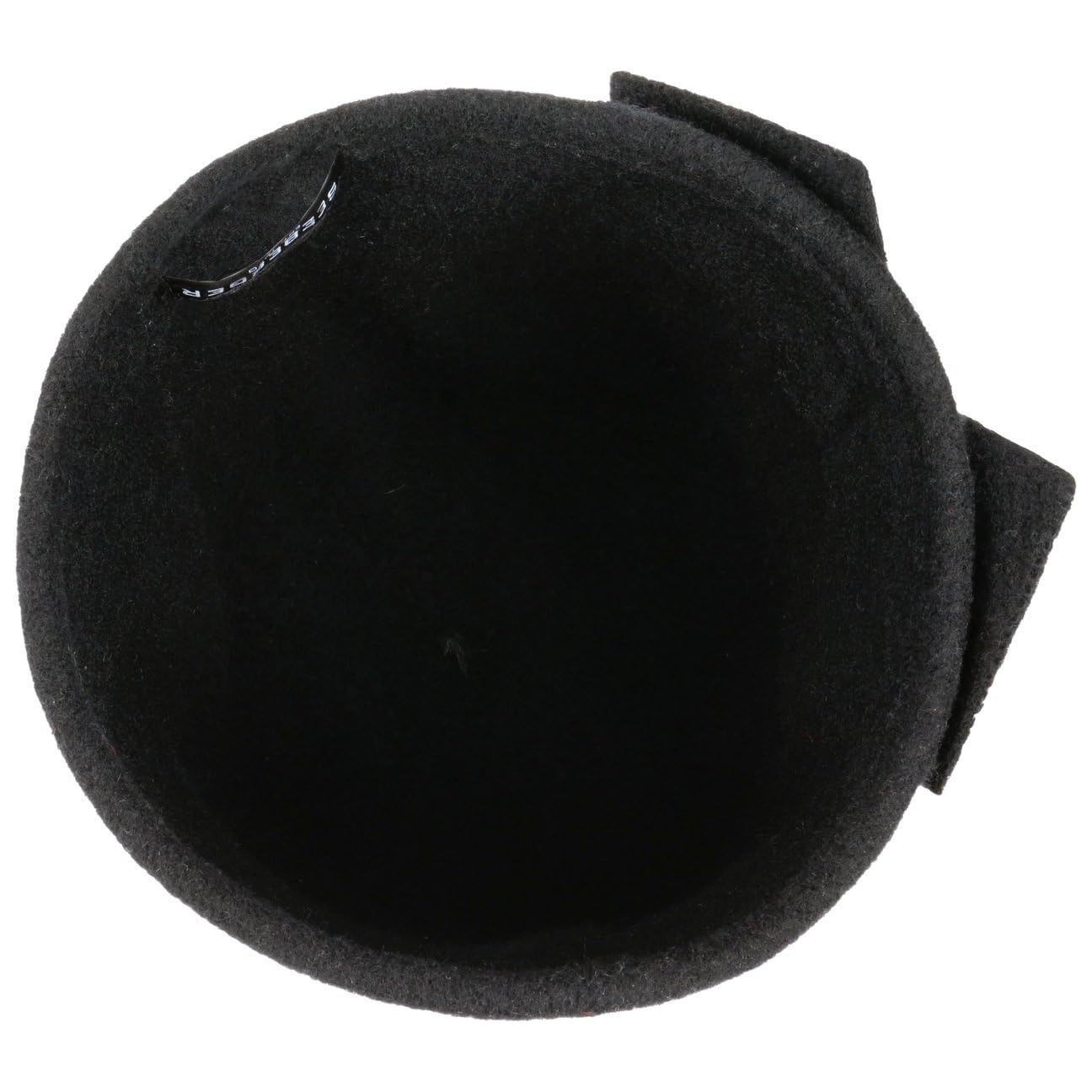 Litika Cappello Lana Cotta Seeberger cappello follato Taglia unica - nero