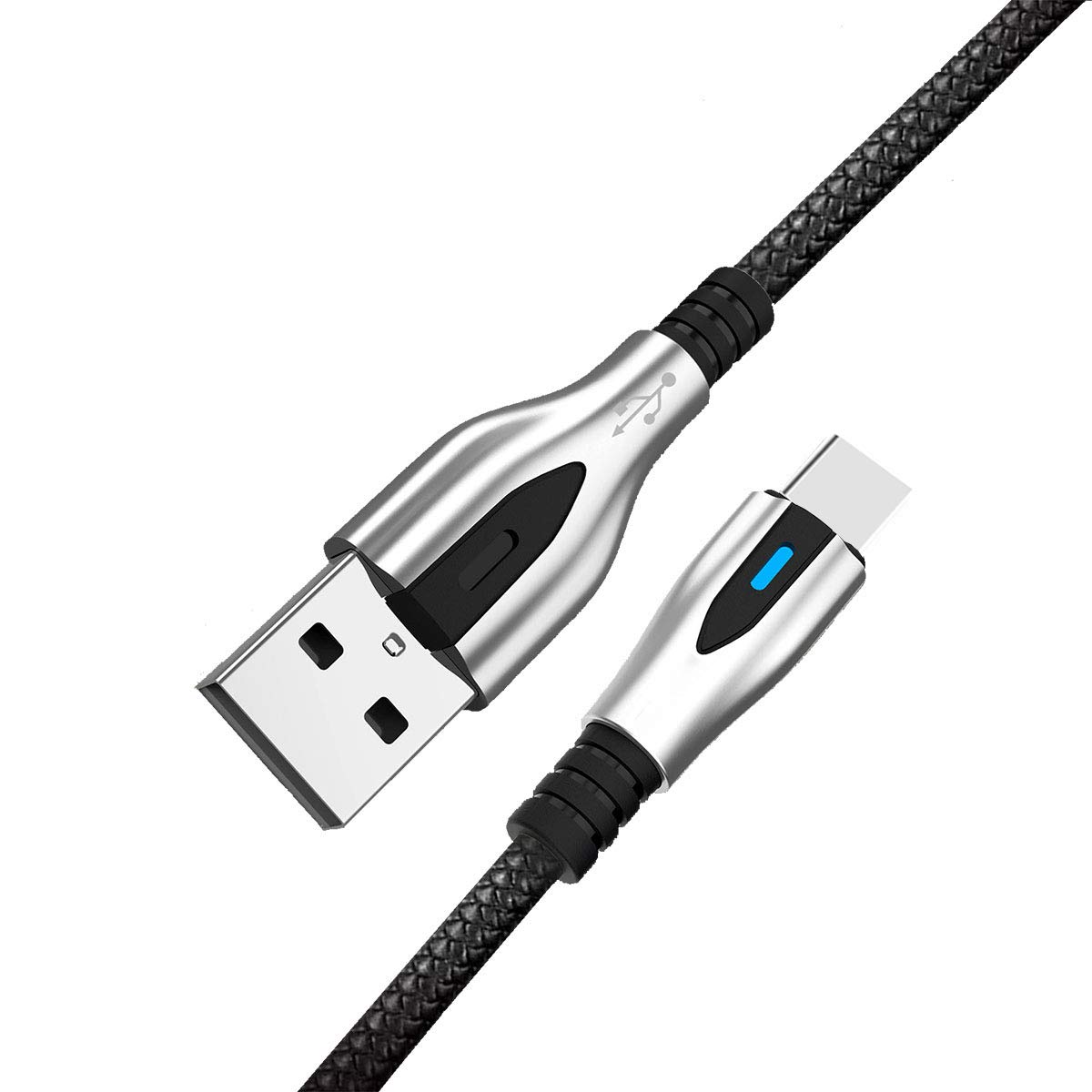 Caseelo USB Type-C Cable with Fast Charging and Sync, [ USB A to C Cable ] Compatible with All [ Type C Smartphones ] 1.2m Length (Black) - Pack of 1 (B07VLP1GQQ) Amazon Price History, Amazon Price Tracker