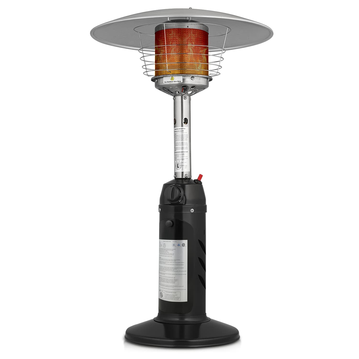 Propane Heater Outdoor 48,000 BTU Portable Propane Outdoor Patio