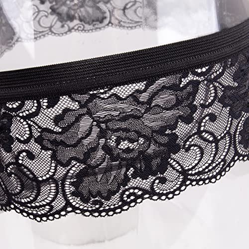 Evankin Mens Sexy Thong Lace Skirt G-Strings Girly Underwear Bulge Pouch Sissy Gay Christmas Gag Gift Funny Underwear4