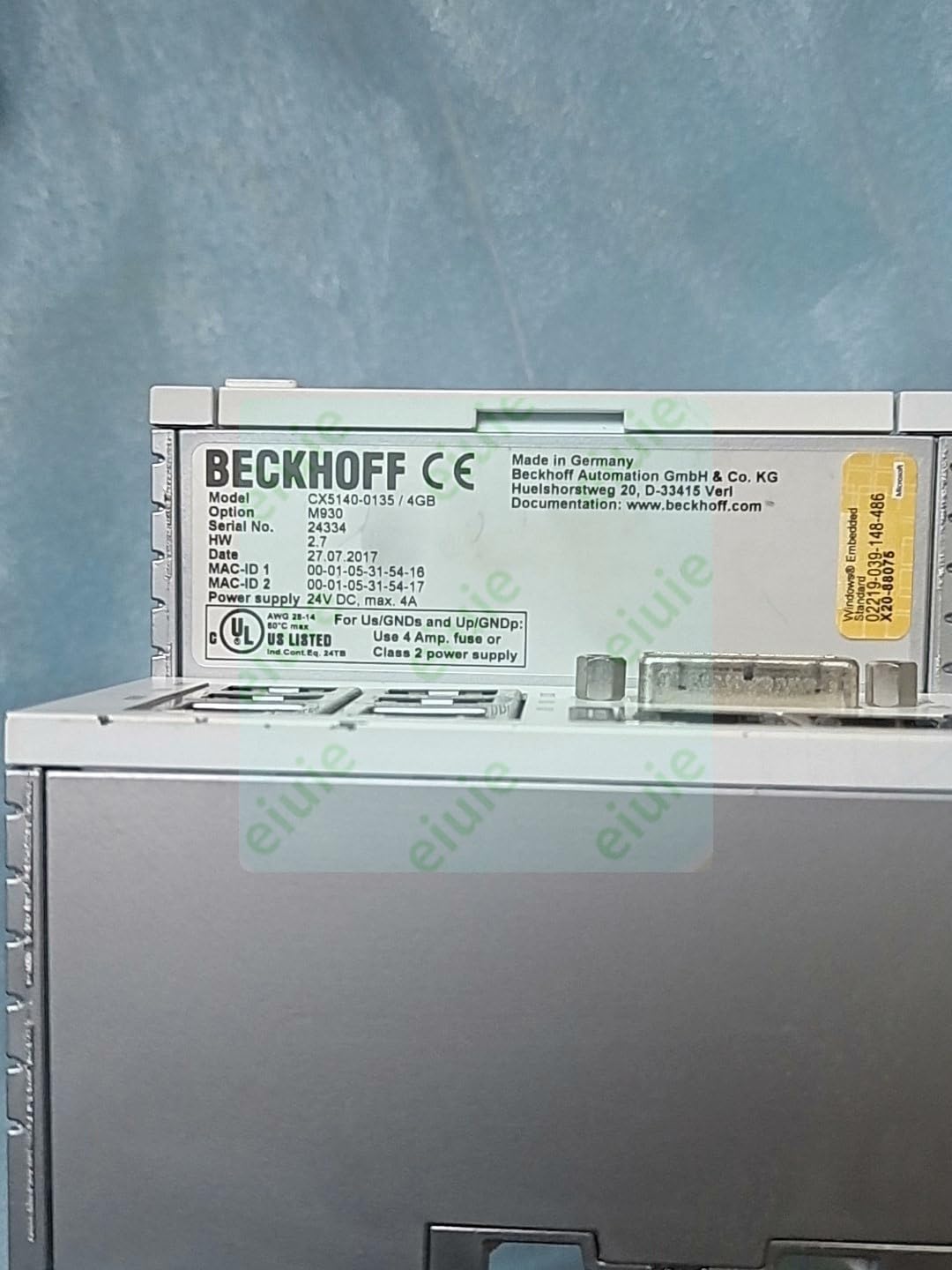 CX5140-0135(Used) Disassembled products in good condition