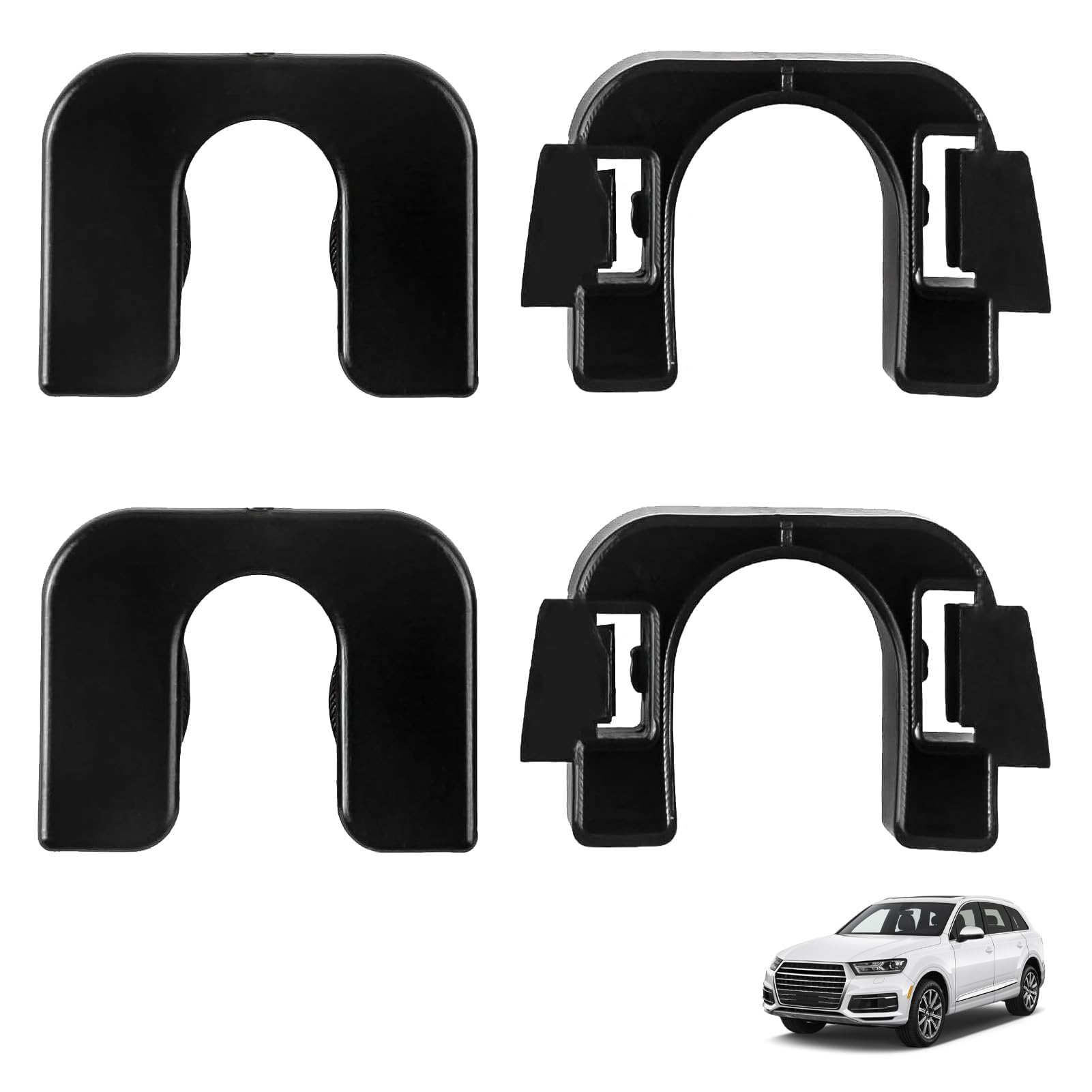 VHEUHZ 1x Holder Clip Hat Shelf Cargo Compartment Cover Compatible with Ford Fiesta Focus B Max C Max Mondeo 1539663