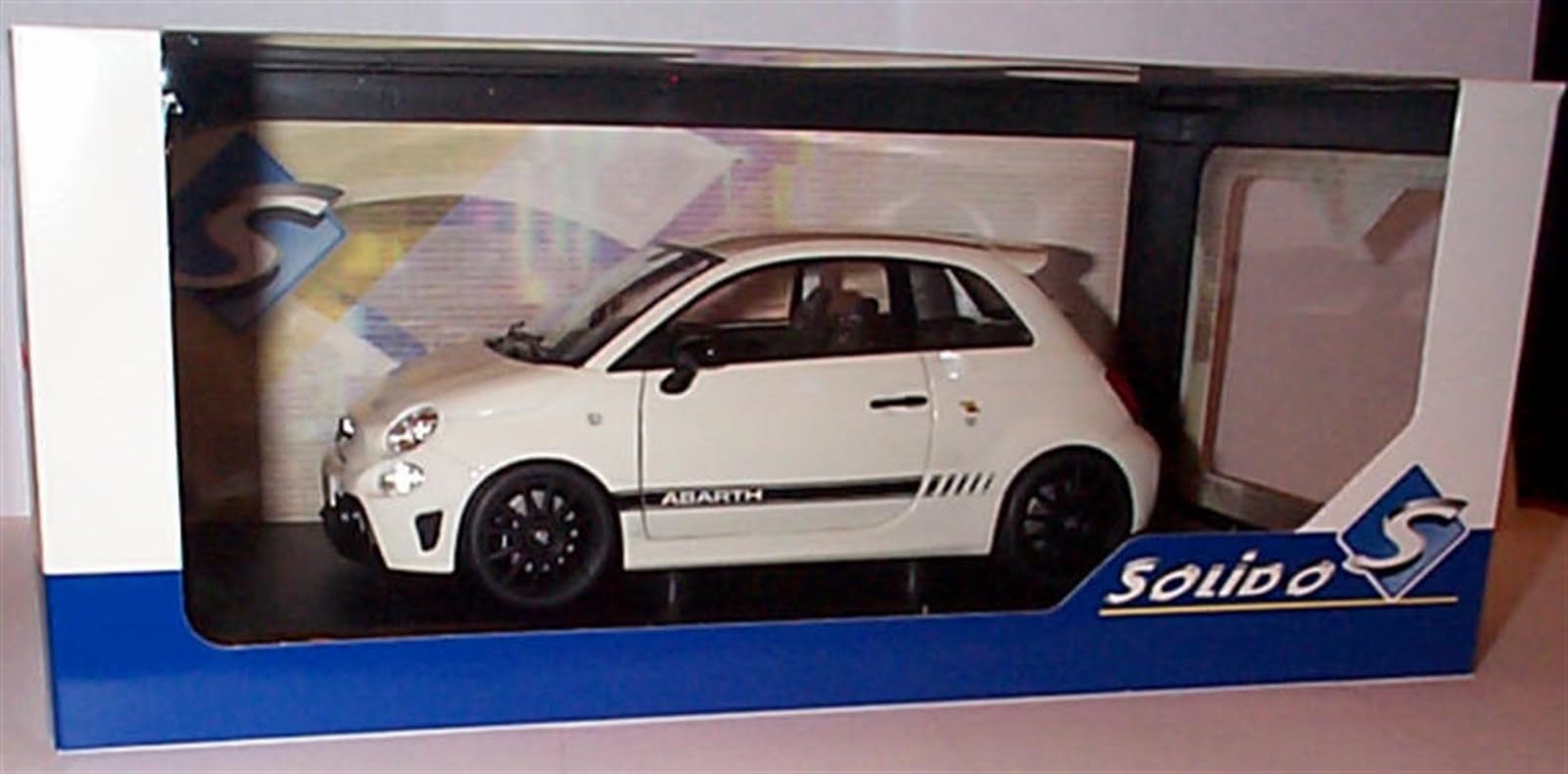 SOLIDO FIAT ABARTH 500 ホワイト　 1/18 アバルト ミニカー 1/18 フィアット 500 SOLIDO FIAT NUOVA
