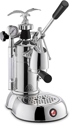 LA Pavoni Kolben Espressomaschine Milano Chrom Hebel-Espressomaschine La Pavoni Milano
