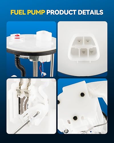Miniatura 2 de PHILTOP FG1169 Conjunto de bomba de combustible eléctrica para Toyota Camry 2007-2011 L4 2.4L2.5L GAS y Solara 2007-2008 L4 2.4L