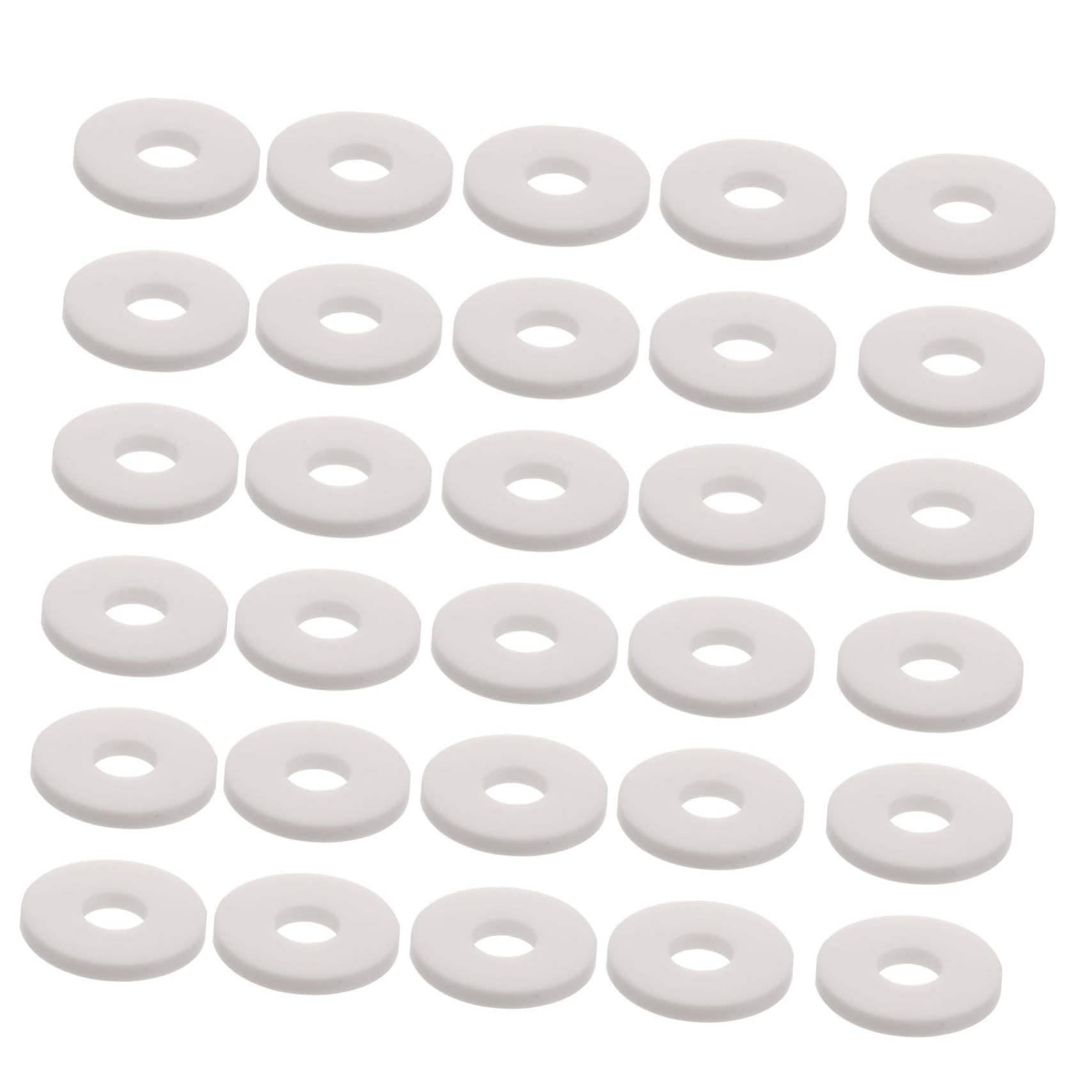 Homoyoyo Guitar Strap Locks Set 30pcs Plastic Guitar Strap Gaskets Bass Strap Locks Guitar Fixing Buckles Guitar Strap Pads for Guitar Players