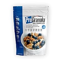 Vista 14 de Julian Bakery® Cereal ProGranola® Chocolate 0.46 oz de Proteína Paleo 3 carbohidratos netos Sin gluten Sin granos 14 porciones