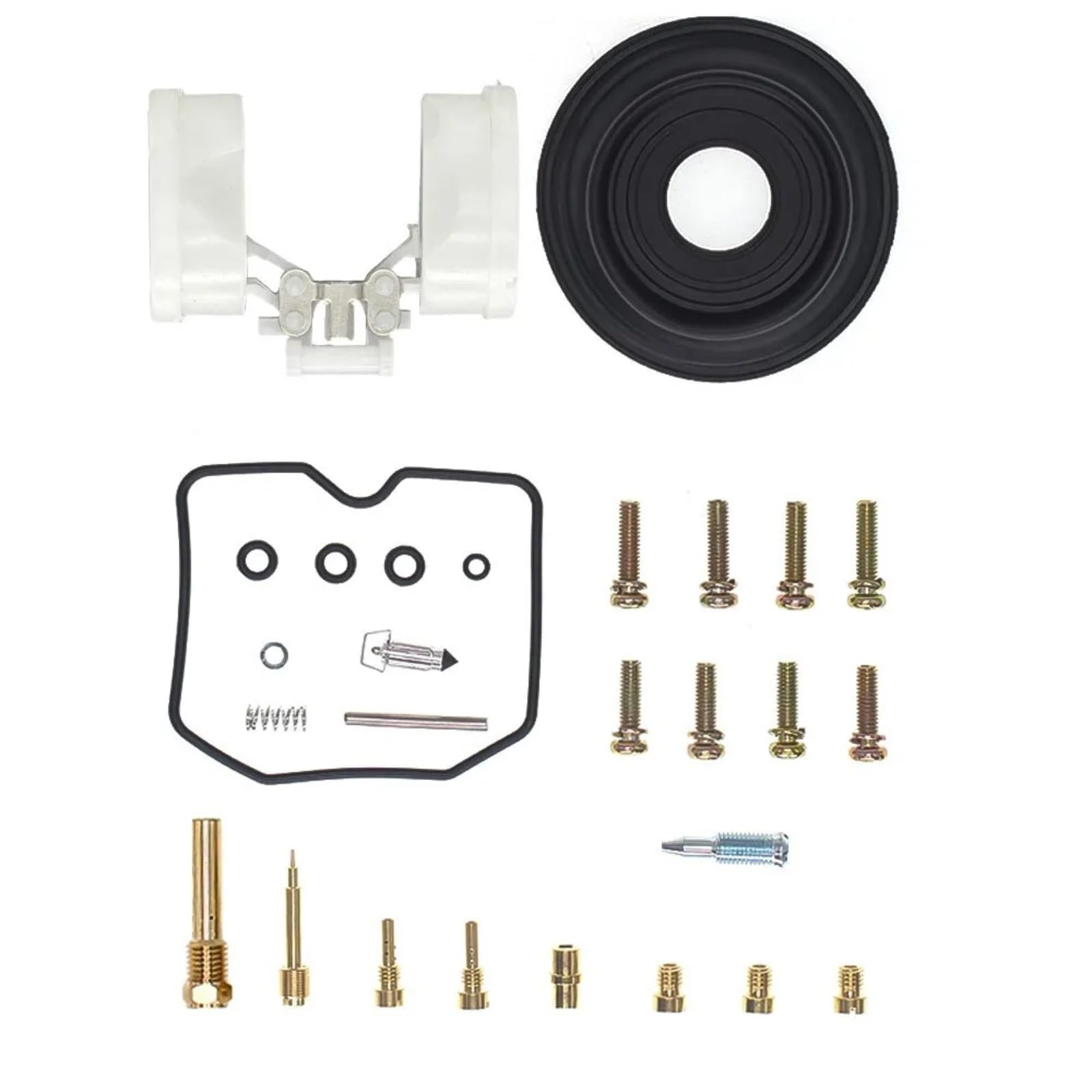 Kit Carburador Repuesto Kit Reparación Carburador Juego Reconstrucción Carburador Junta Válvula Aguja Compatible Con Para ZR-7 ZR750-F 1999-2003 Para ZR-7S ZR750-H 2001-2005