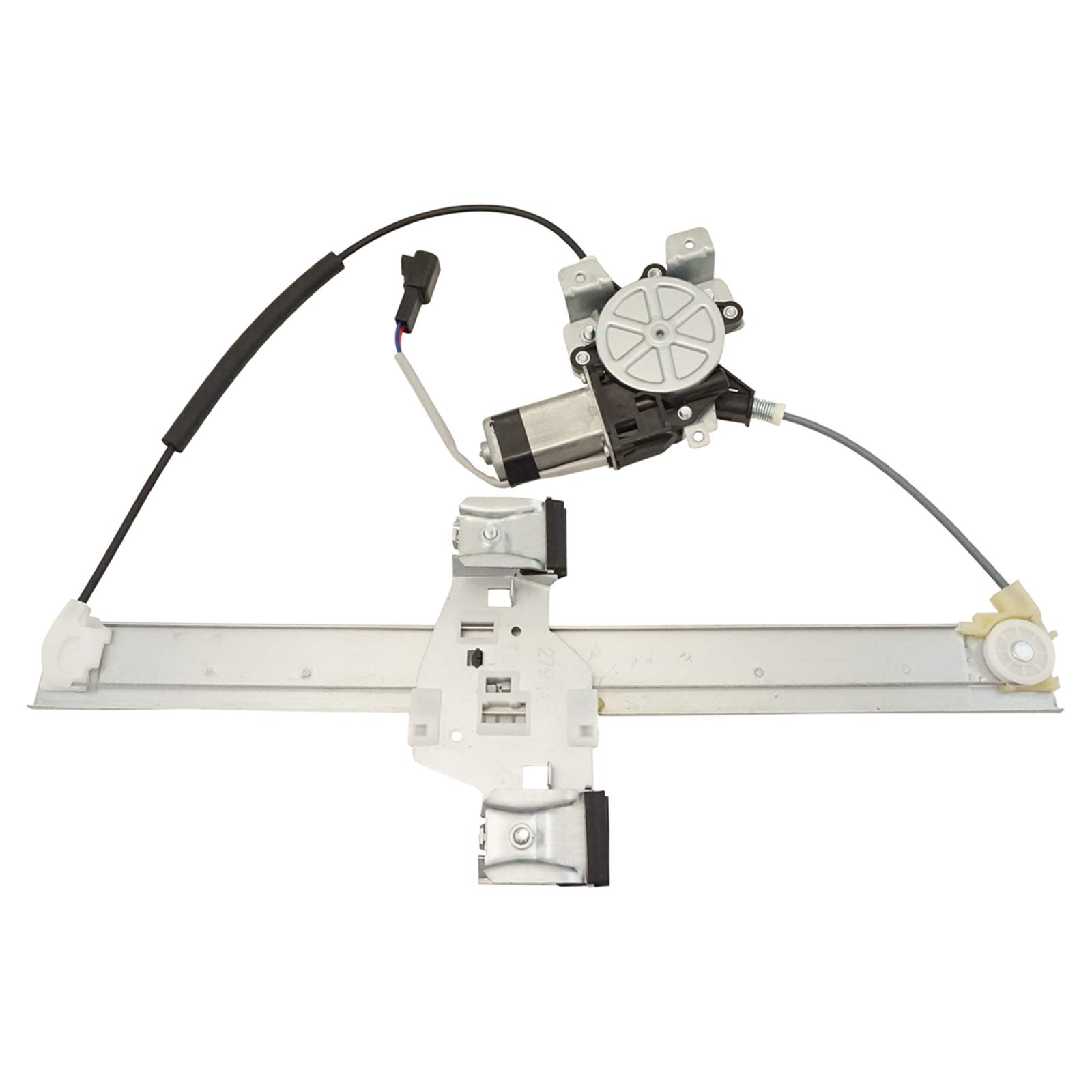TRQ Rear Left Power Window Regulator &amp; Motor Assembly Drivers Side
