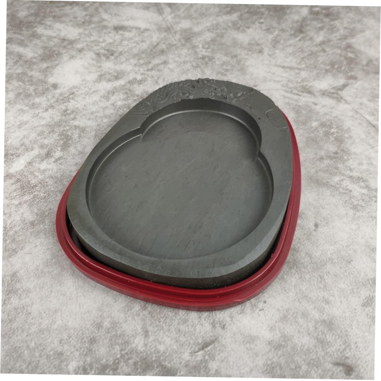 DOITOOL Calligraphy Inkstone Ink Plate Brush Painting Ink Plate Inkslab Japanese Stone Sumi Lid