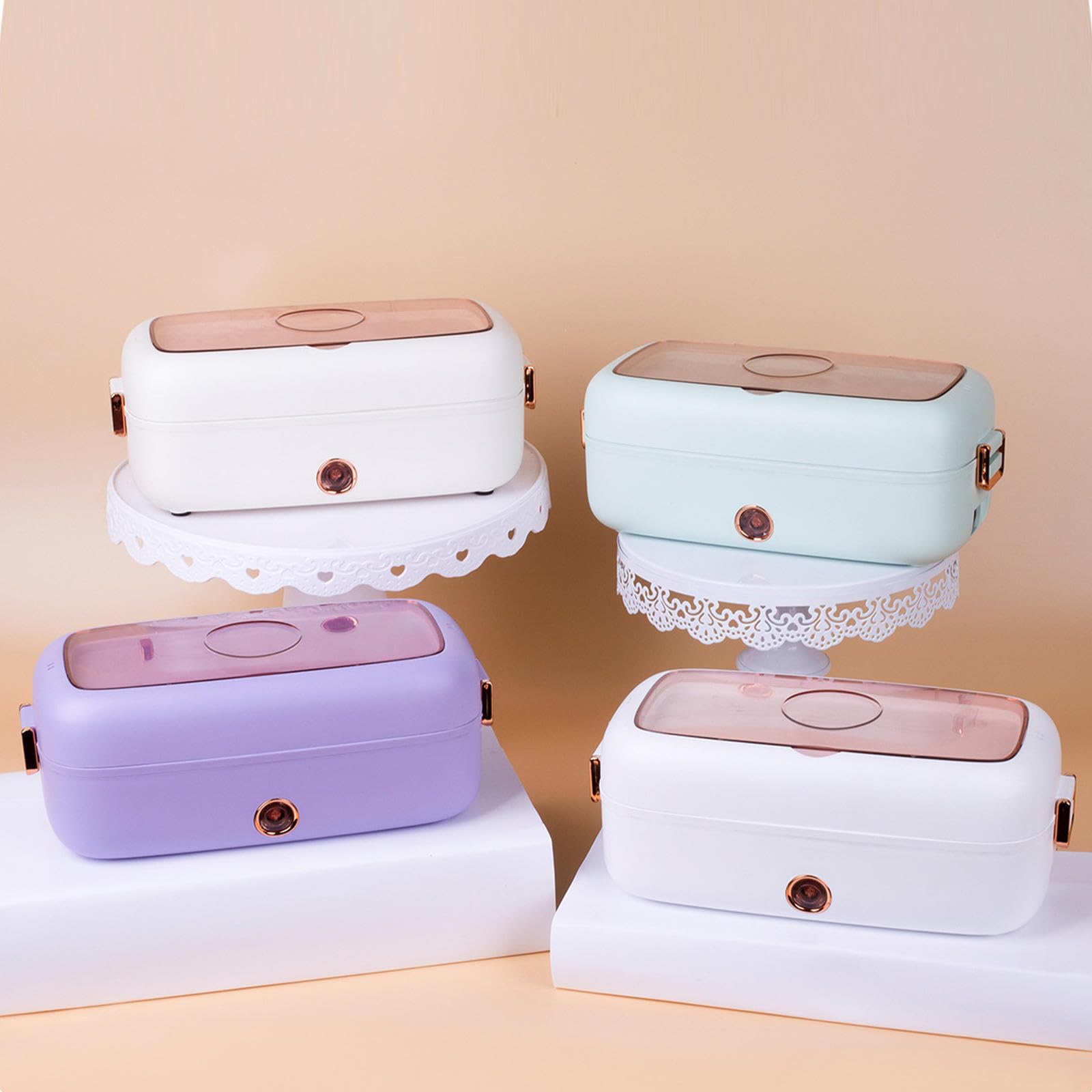 Amazon | 保温弁当箱 保温力 最強 110V/12V/24Vポータブルに適してい