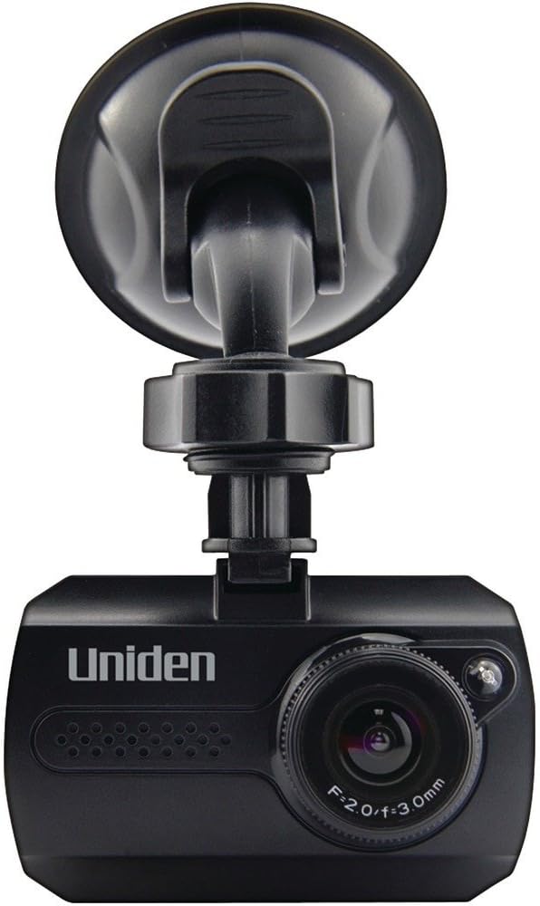Uniden DC1 Dash Cam showing G-Sensor feature