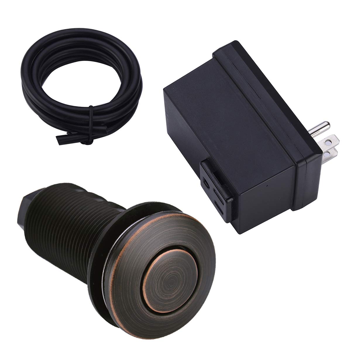 Buy BESTILL Sink Top Garbage Disposal Air Switch Kit with Single Outlet,Oil Rubbed Bronze/ORB