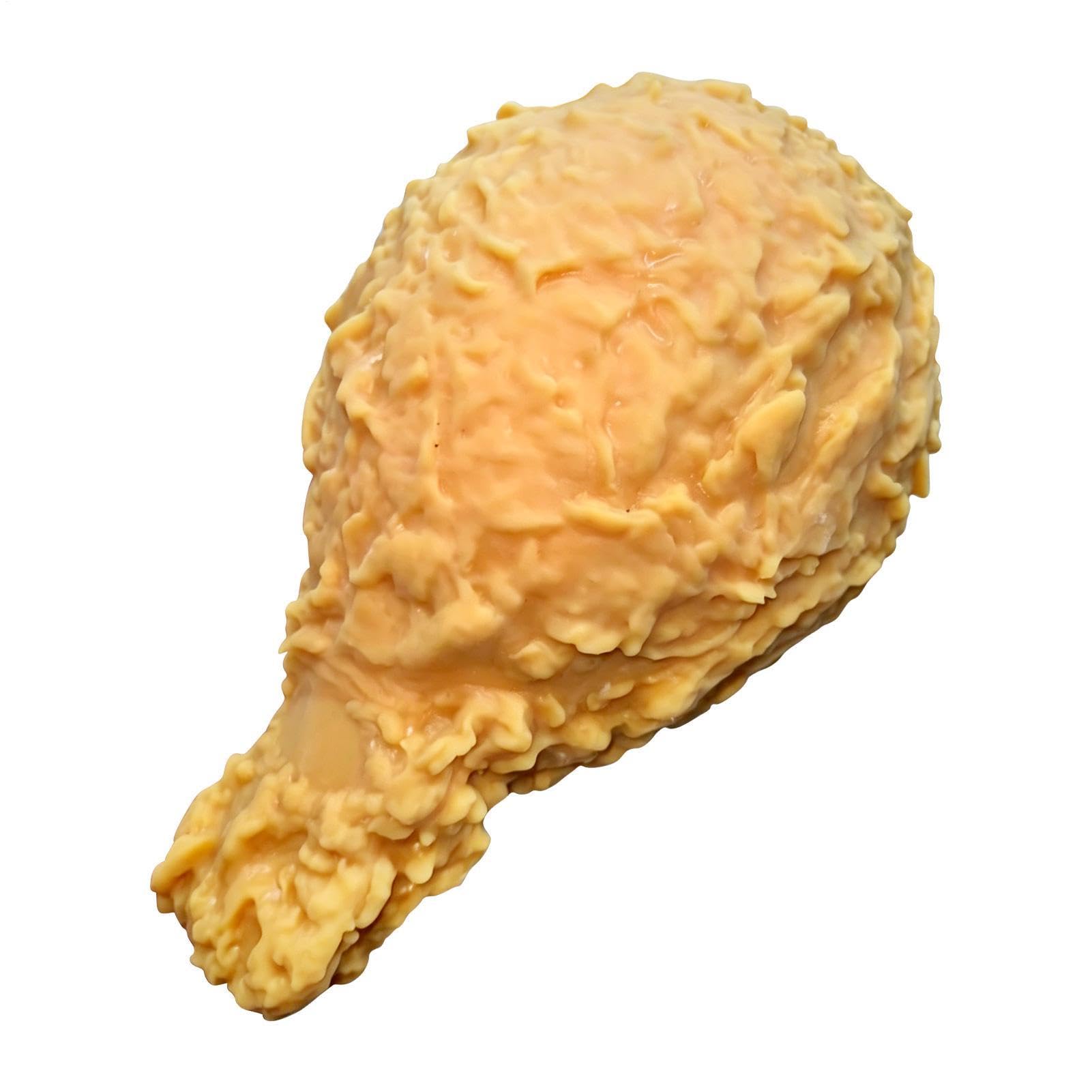 Large Chicken Leg Squeeze Toy, 20cm Soft Soft Rubber Stress Relief Fidget