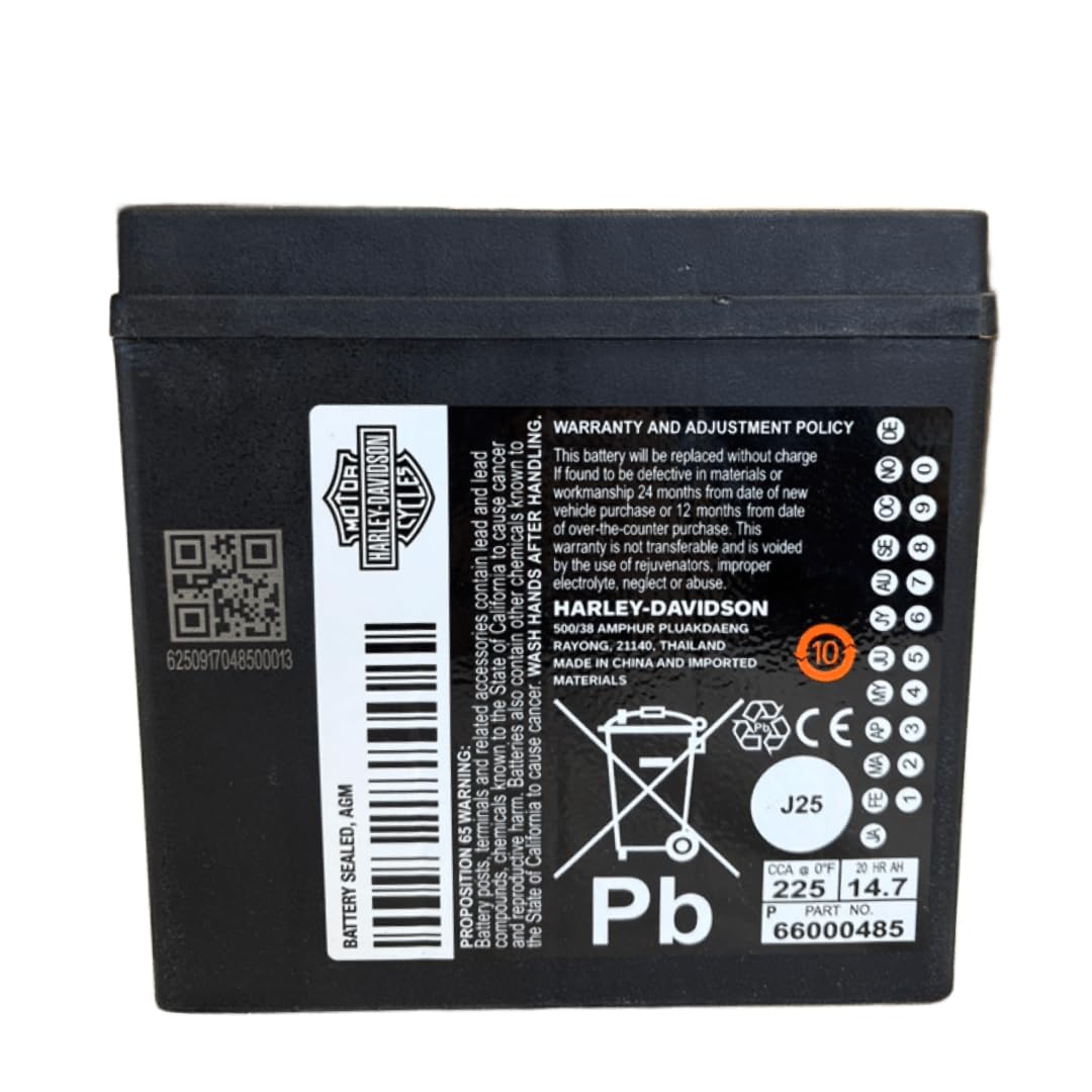 Amazon | ハーレー純正 バッテリー 66000208A AGM 2015年以降XG 2004年