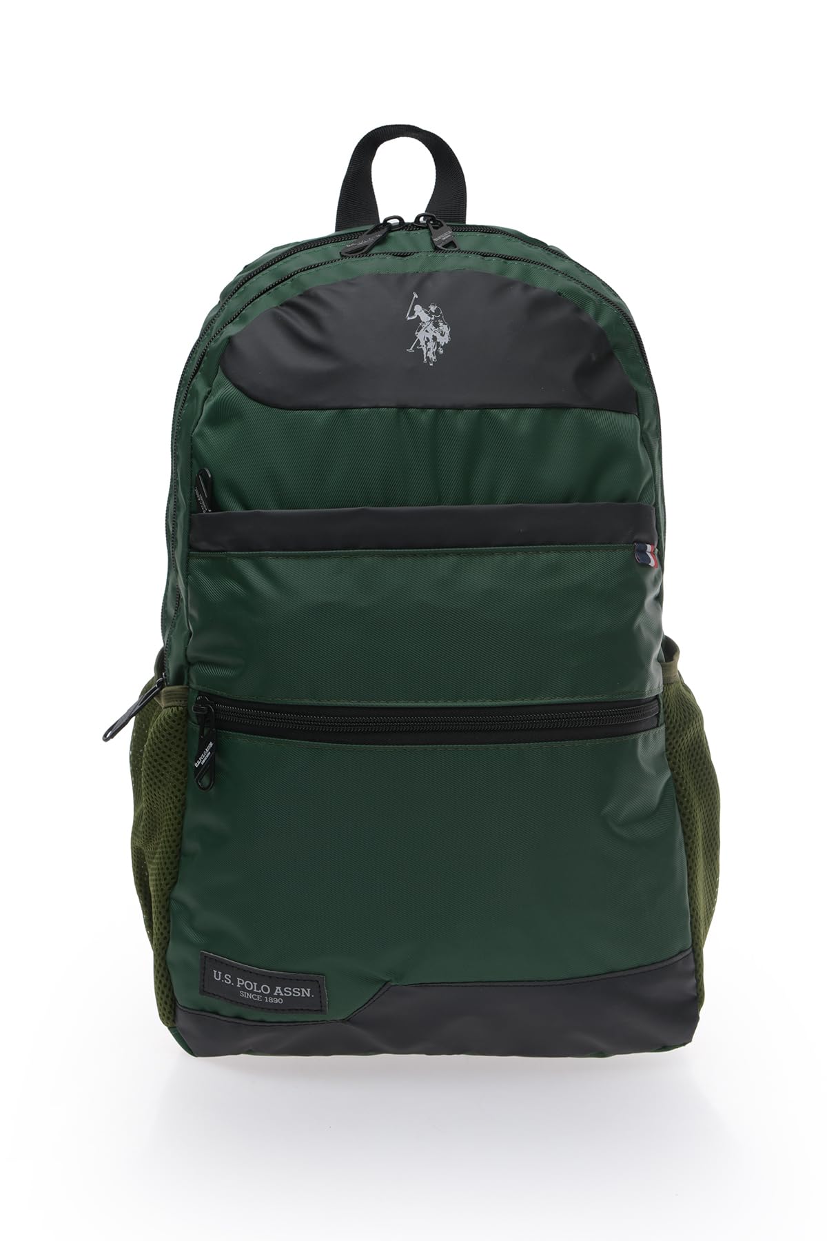 U.S. POLO ASSN. U.S. Polo. Assn. Unisex Okul Çanta Seti Plset2430011,Yeşil Tek Ebat