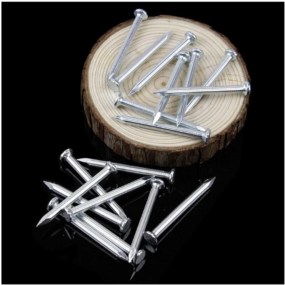 Clavos AWMSHUN, 2 pulgadas, 135 piezas, para madera y tableros, galvanizados, resistentes al óxido miniatura 6