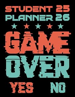 Student Planner 2025-2026 Gaming: With Weekly & Monthly Spreads, To-Do List, Habit Tracker & Homework Organizer for Middle and High School Students | ... for Video Games Lovers in Back to School