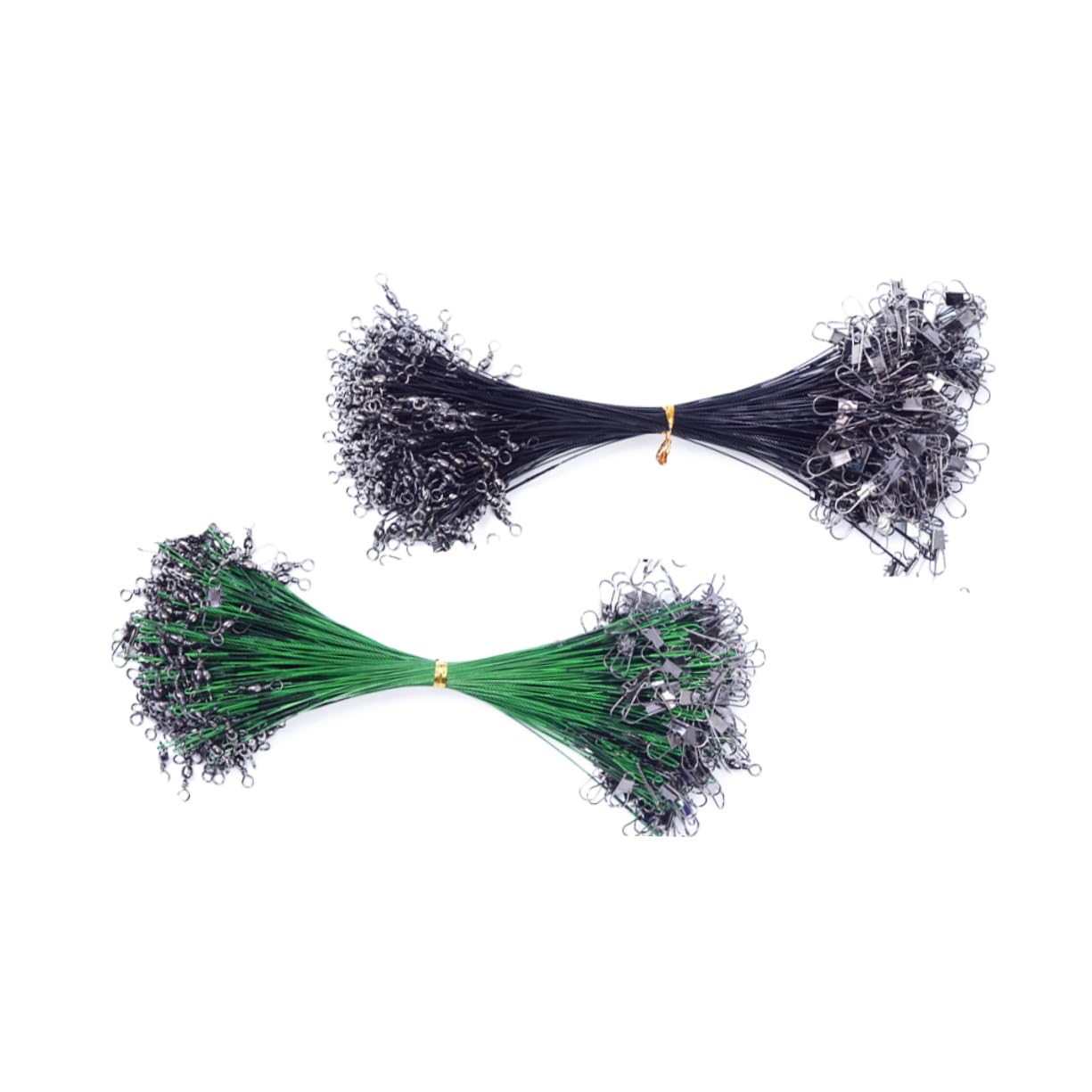 BESPORTBLE 15cm Fishing Wire Leaders 50 Pcs Steel Wire Line Durable Abrasion-Resistant Ideal for Leader Fishing Lure Line Replacement