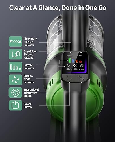 Miniatura 5 de SunSare Aspiradora, X11 para piso de madera dura, alfombra de coche, pelo de mascotas