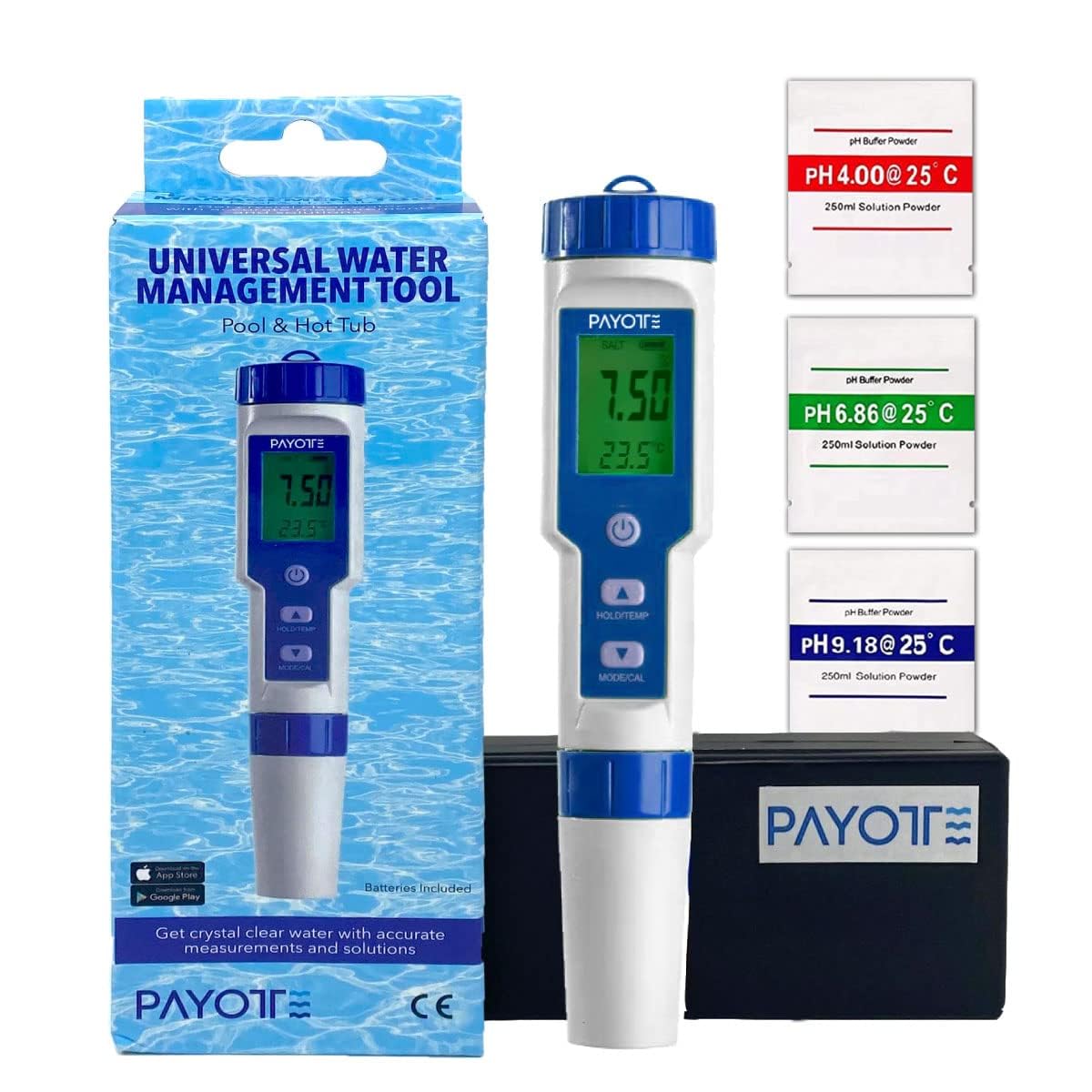 Digital PH Meter Exclusive for Pool & Hot Tub Accurate PH Tester Pen 014 PH Reader