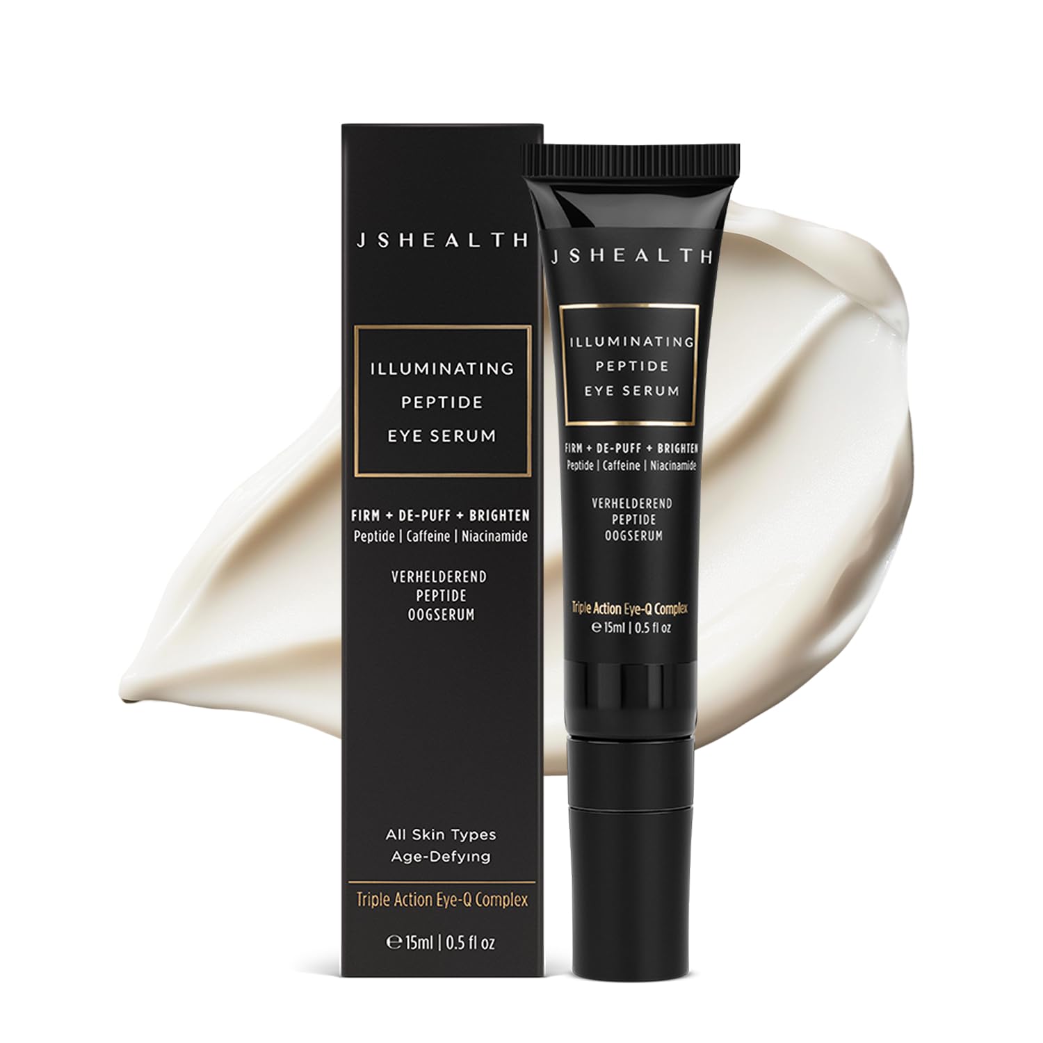 Amazon.com: JSHealth Illuminating Peptide Eye Serum. Triple Action