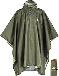 Waterproof Rain Poncho Leve Reutilizável Caminhadas Casaco Com Capuz Jaqueta para Atividades Ao Ar Livre