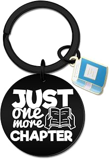 Books Lovers Gifts For Women Books Keychain Bookish Gifts For Readers | Book Lovers Book Accessories For Reading Lovers Bookworm Librarian Christmas Birthday Appreciation Gift Stocking Stuffers