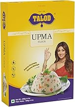 Talod Instant Mix Upma (Pack of 2 * 400 g) | 100% Vegetarian, Wheat Gluten Free, Vegan Friendly, No Preservative, No Artificial Flavours, No Artificial Colors, No MSG