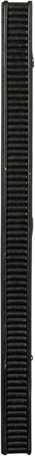 Creative Co-Op Bamboo Square Wall Mirror, Black