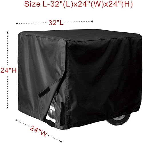 Vista 70 de Porch Shield - Cubierta universal impermeable, para generador. Negro