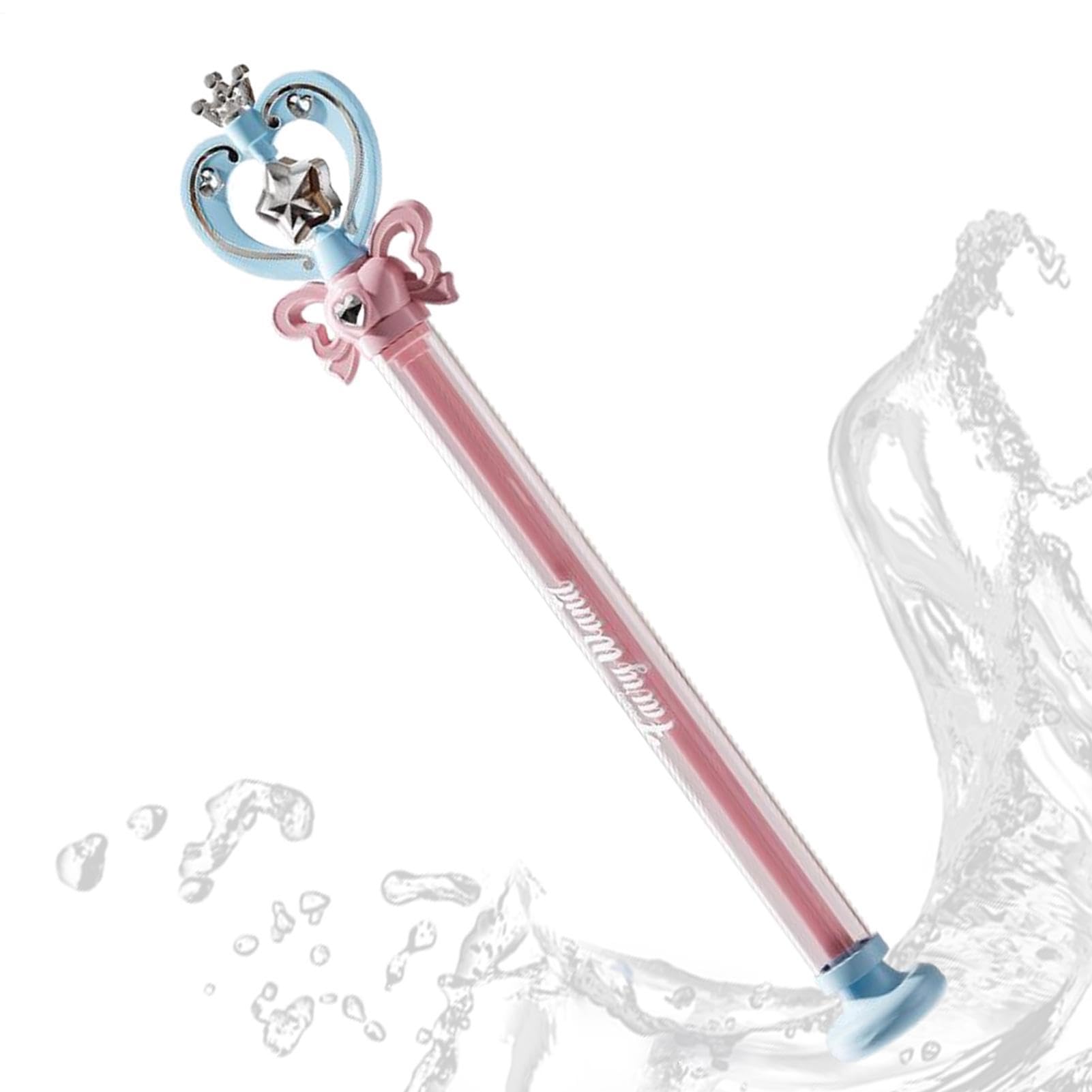 Fairy Wand Water Soaker for Kids - Magic Pull-Out Spray Toy for Swimming Pool Beach Party, Summer Outdoor Garden Game, Fun Splash Activity for Boys Girls kids