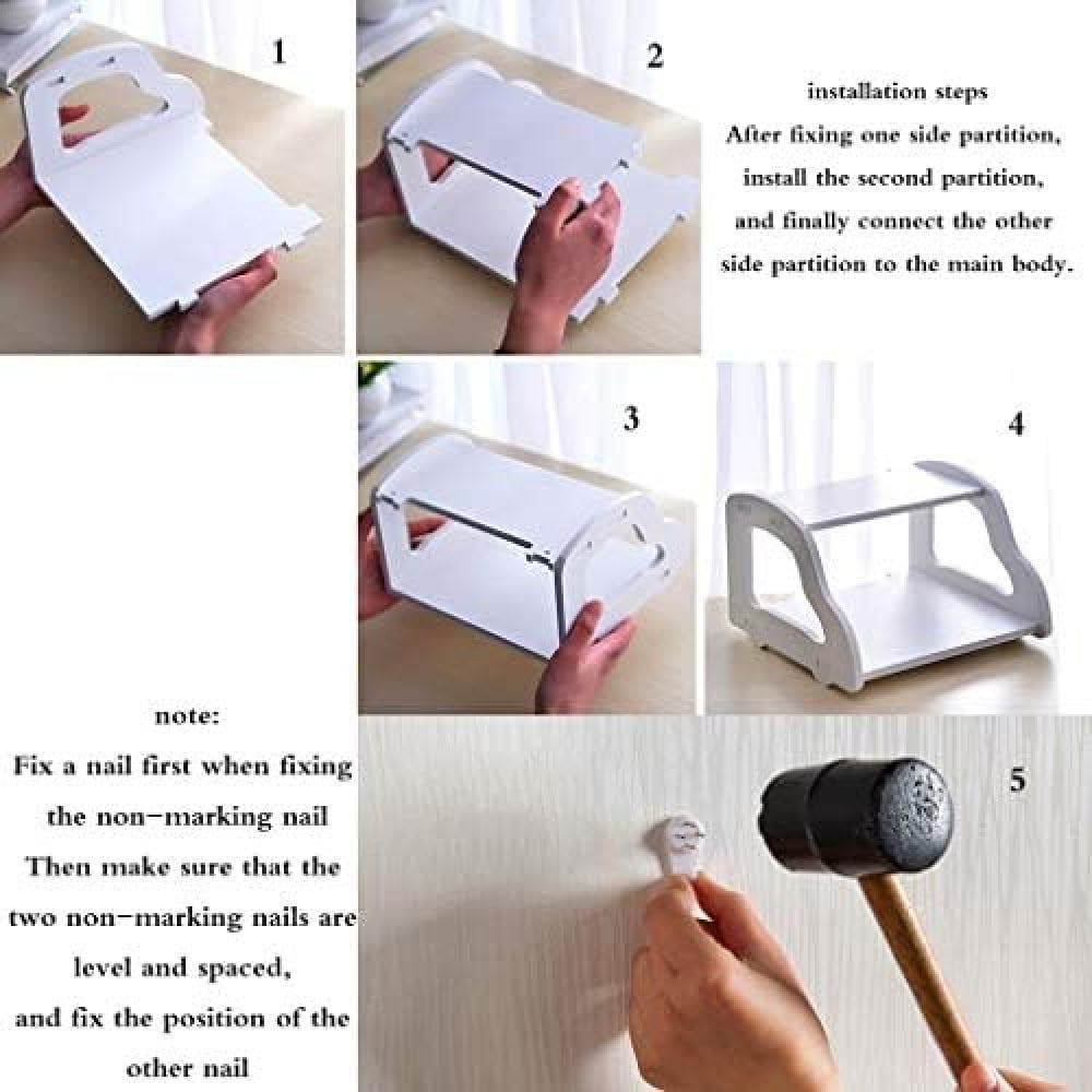 Router-Aufbewahrungsregale, Wandmontage, WiFi-Router-Ständer, Lagerung, schwimmende Wandregal-Halterung, Router-Ausrüstung, Wandregal für Wohnzimmer, Hotel, Router